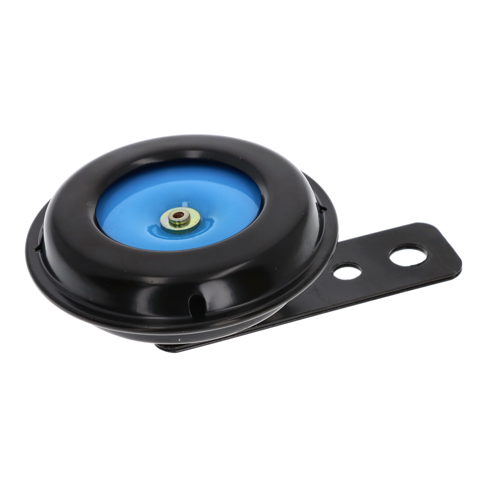 Motorrad Hupe schwarz-blau, 6 Volt, 65 mm E-geprüft