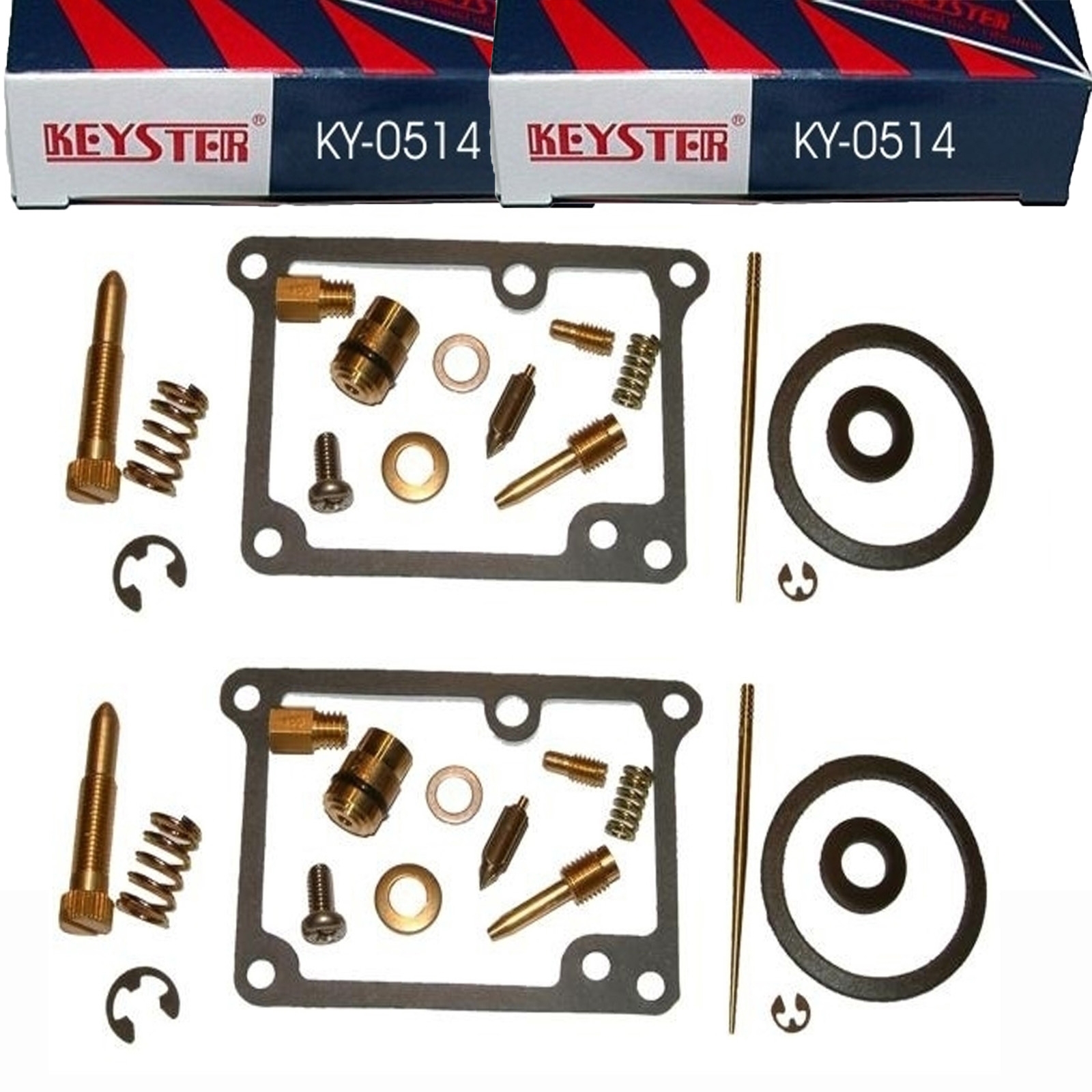2x Keyster KY-0514 Vergaser Reparatursatz für Yamaha RD 250 LC RD250LC Typ 4L1 4L2 1980-83