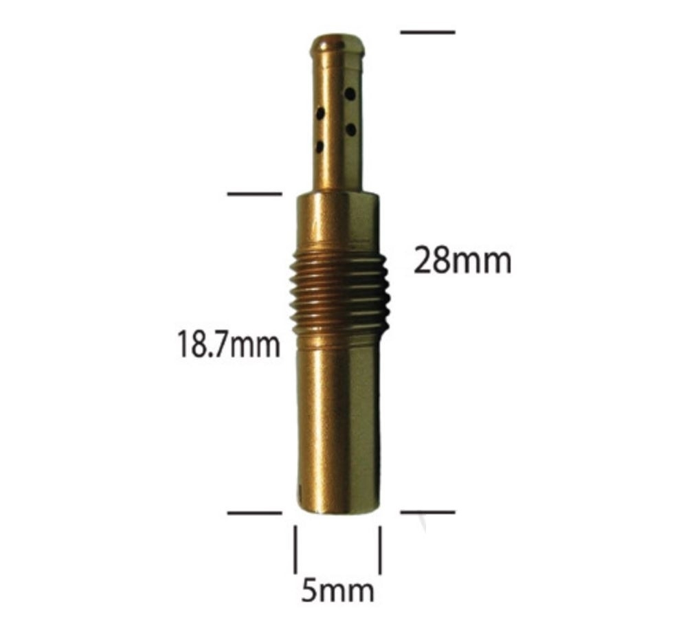 EBC Vergaser Leerlaufdüse Größe 62 für Keihin Vergaser TYP N424-21 / EBC424-21-62