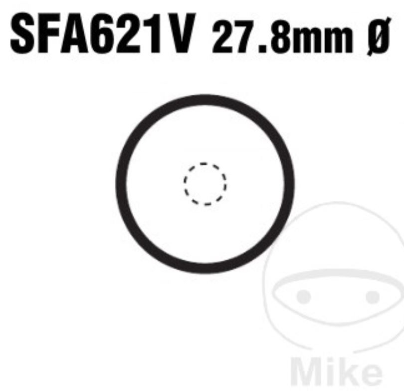 EBC Bremsbeläge SFA621V für Yamaha XP 530 A TMAX SP