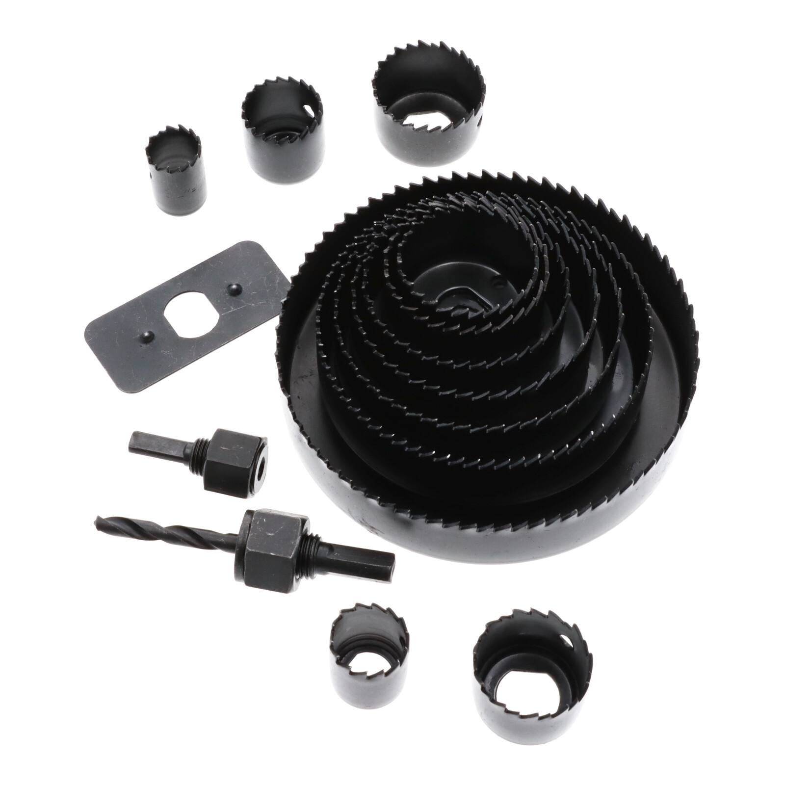 16tlg Set Holz Lochsäge Bohrwerkzeug Dosenbohrer Gipskarton 19-127mm