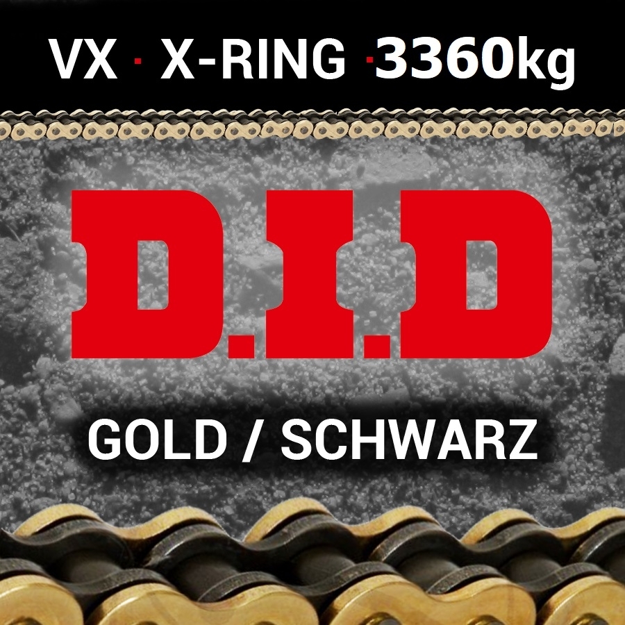 DID VX Kettensatz für Honda CBR 125 R 2004-2005