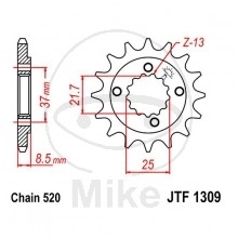 JT Ritzel 16 Zähne  Teilung 520  / 1309.16