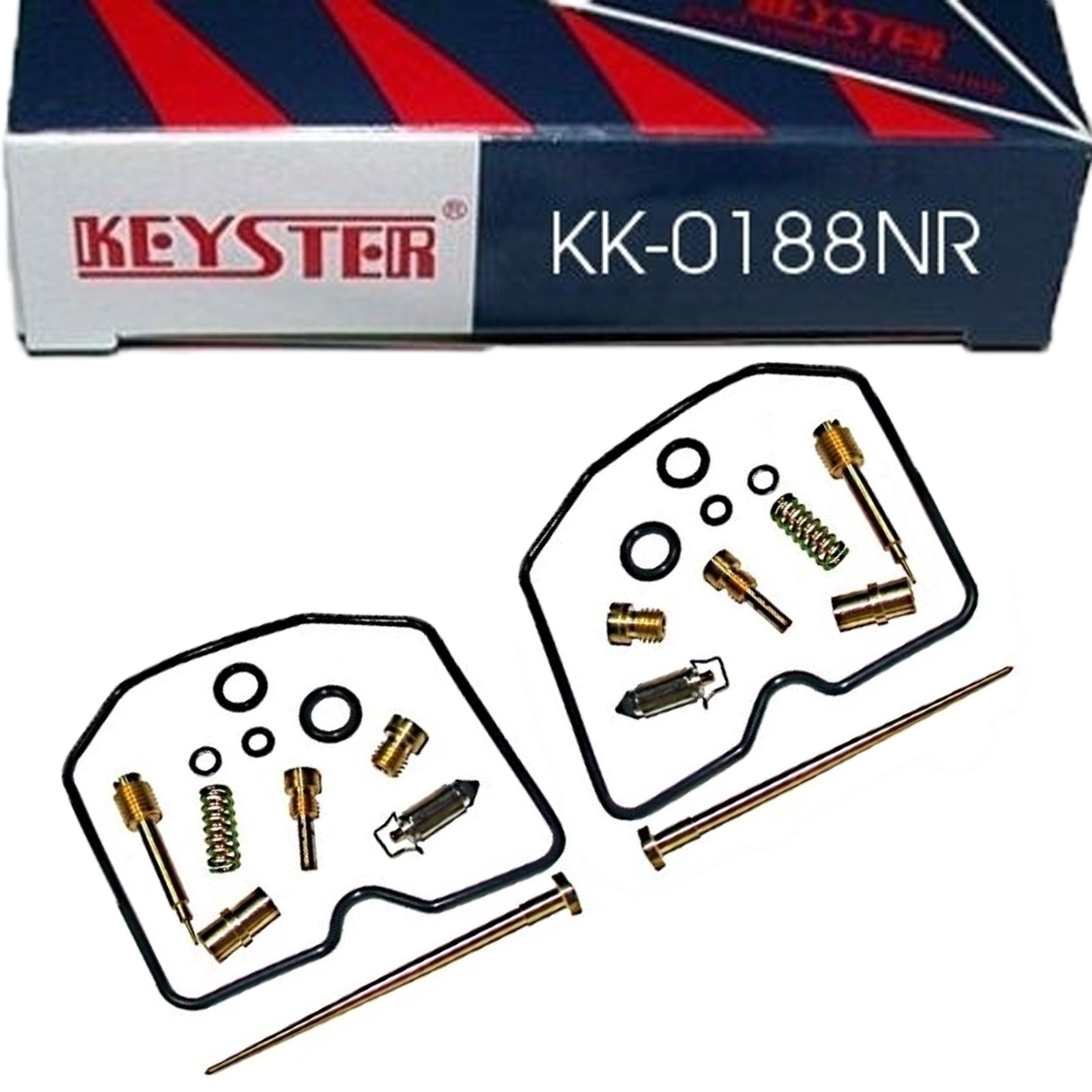Keyster KK-0188NR Vergaser Reparatursatz für Kawasaki EN500A EN500B 1990 - 1995