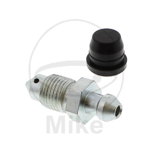 Entlüfterschraube mit Kappe Stahl verzinkt M10x1 Länge 30mm