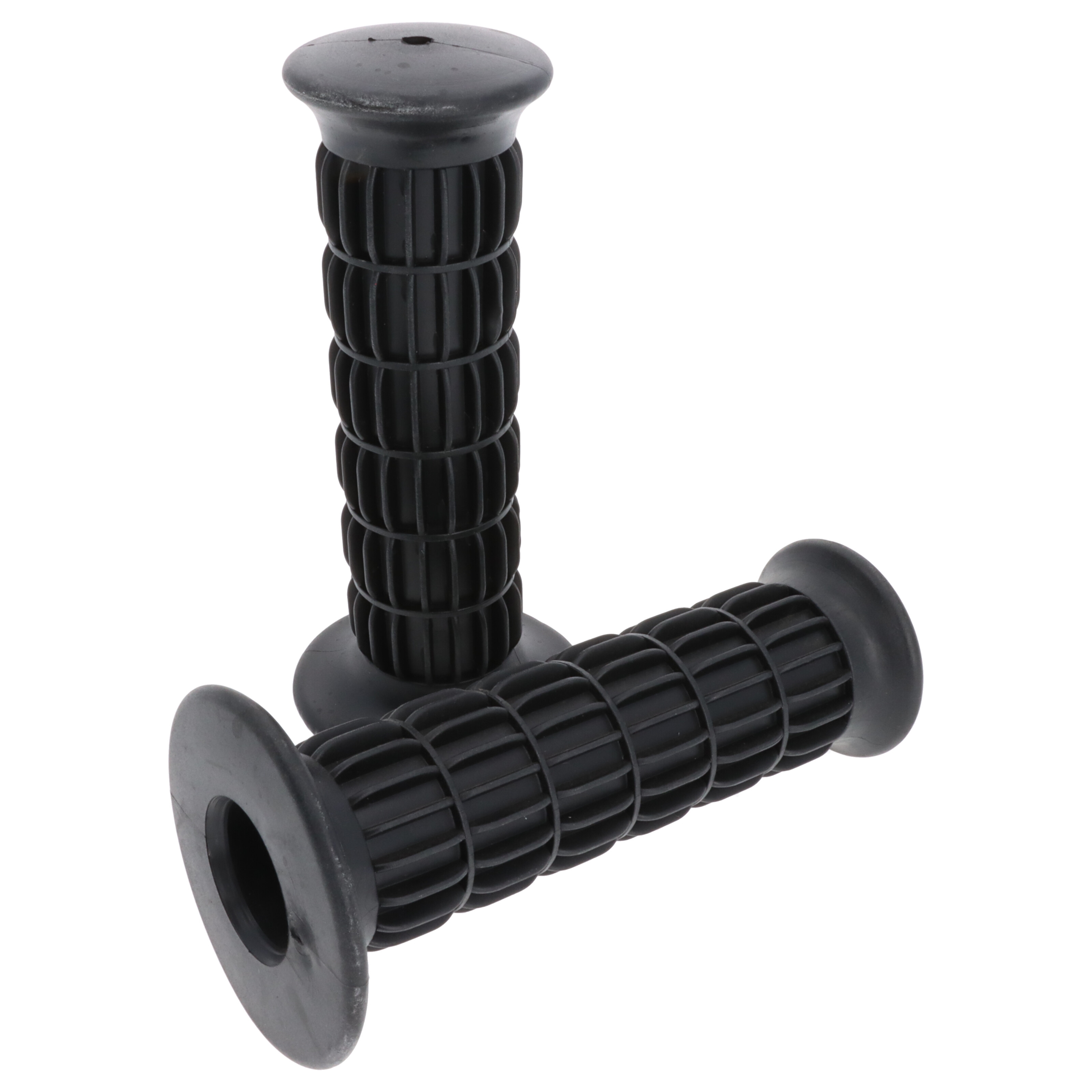 Griffgummi-Paar 22/25mm schwarz 7/8 Zoll Lenker 131 mm Motorrad Roller Griffe