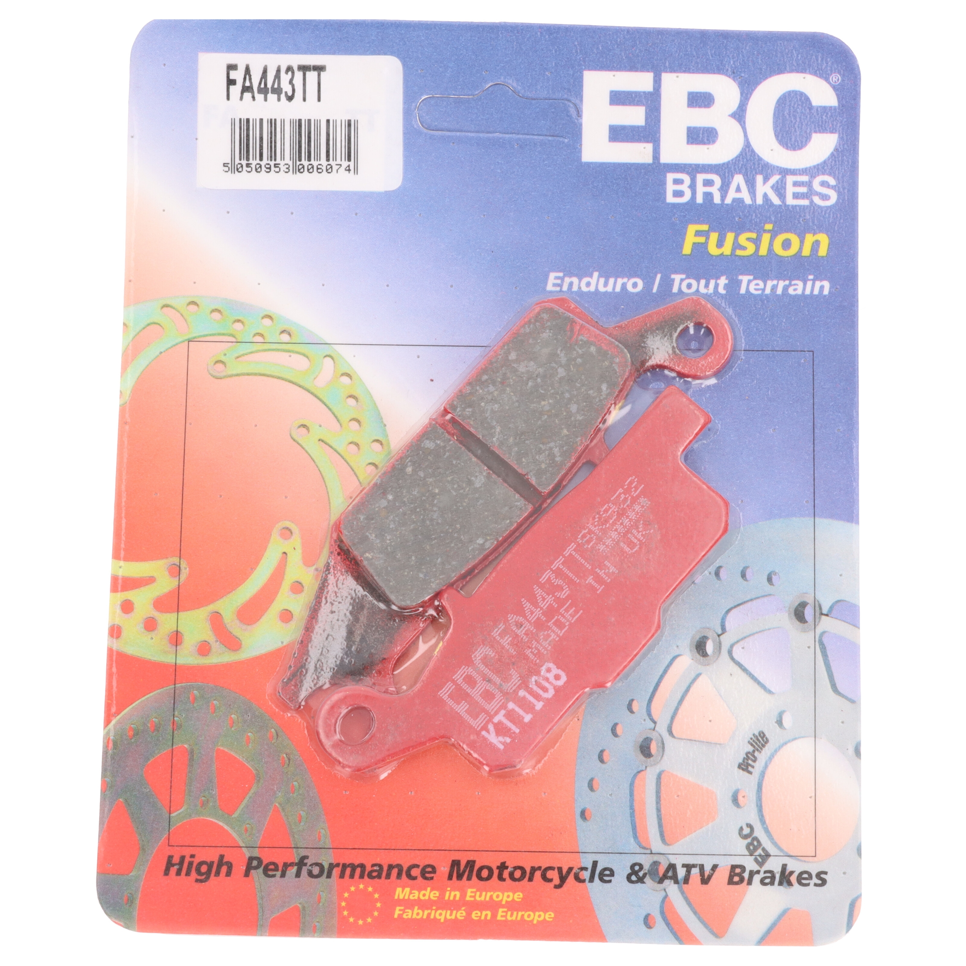 Bremsbeläge FA443TT für Yamaha YFM 250 550 700 RX FWAD FWA RA RY RZ RSEY RB RD