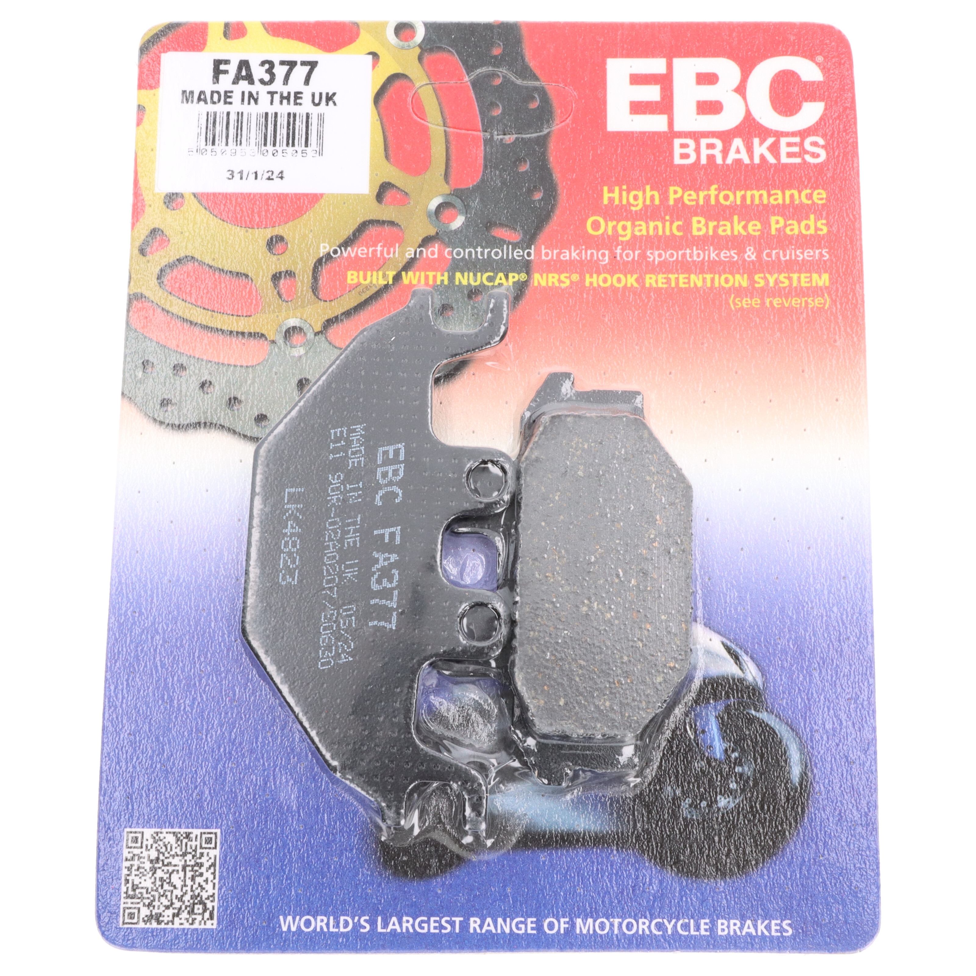 EBC Bremsbeläge FA377 für Kymco Adly/Herchee KXR MXU Maxxer UXV ATV Crossraod