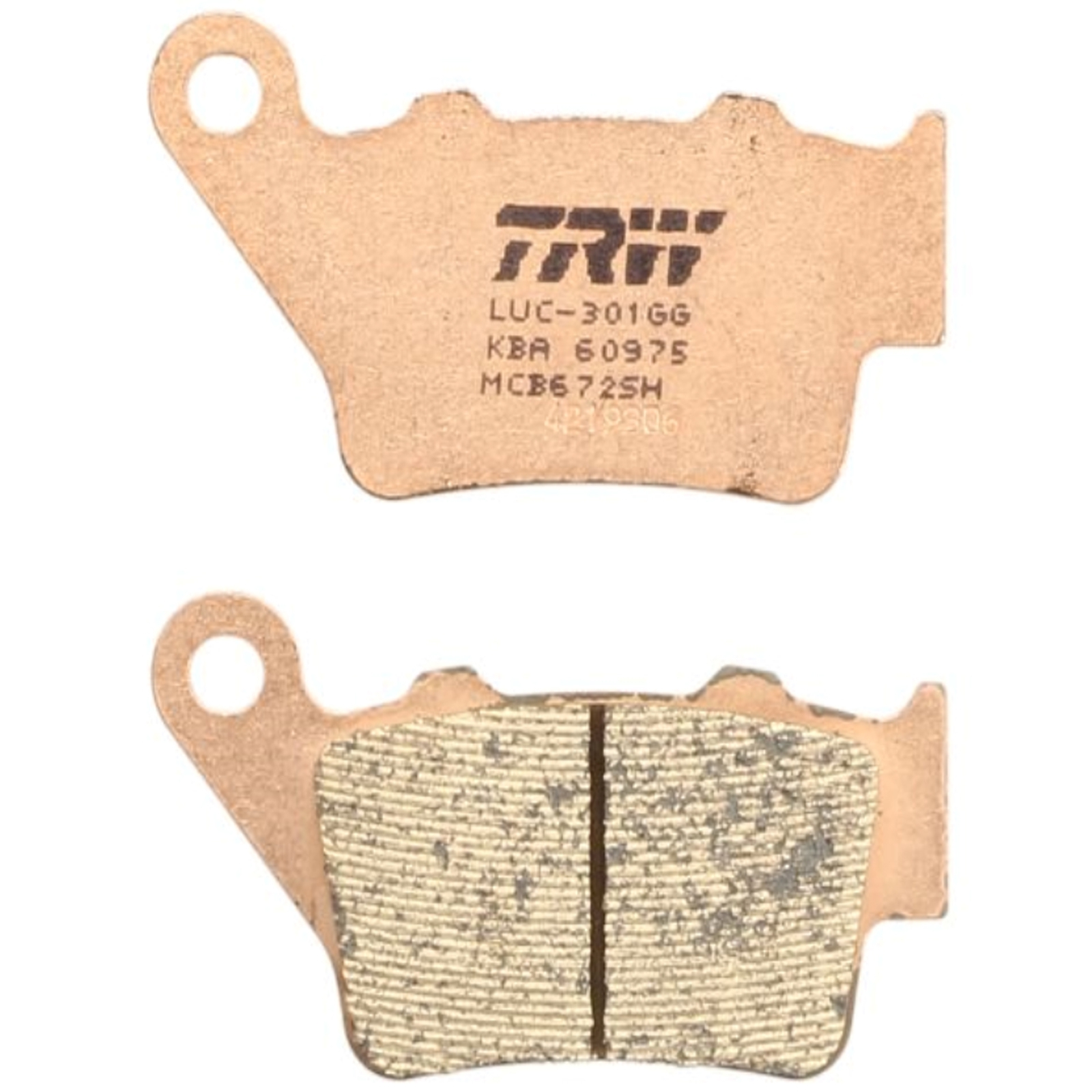 TRW Sintermetall Bremsbelagsatz für BMW S1000 R 2013-2020 S1000 RR 2009-2016 vorne+hinten