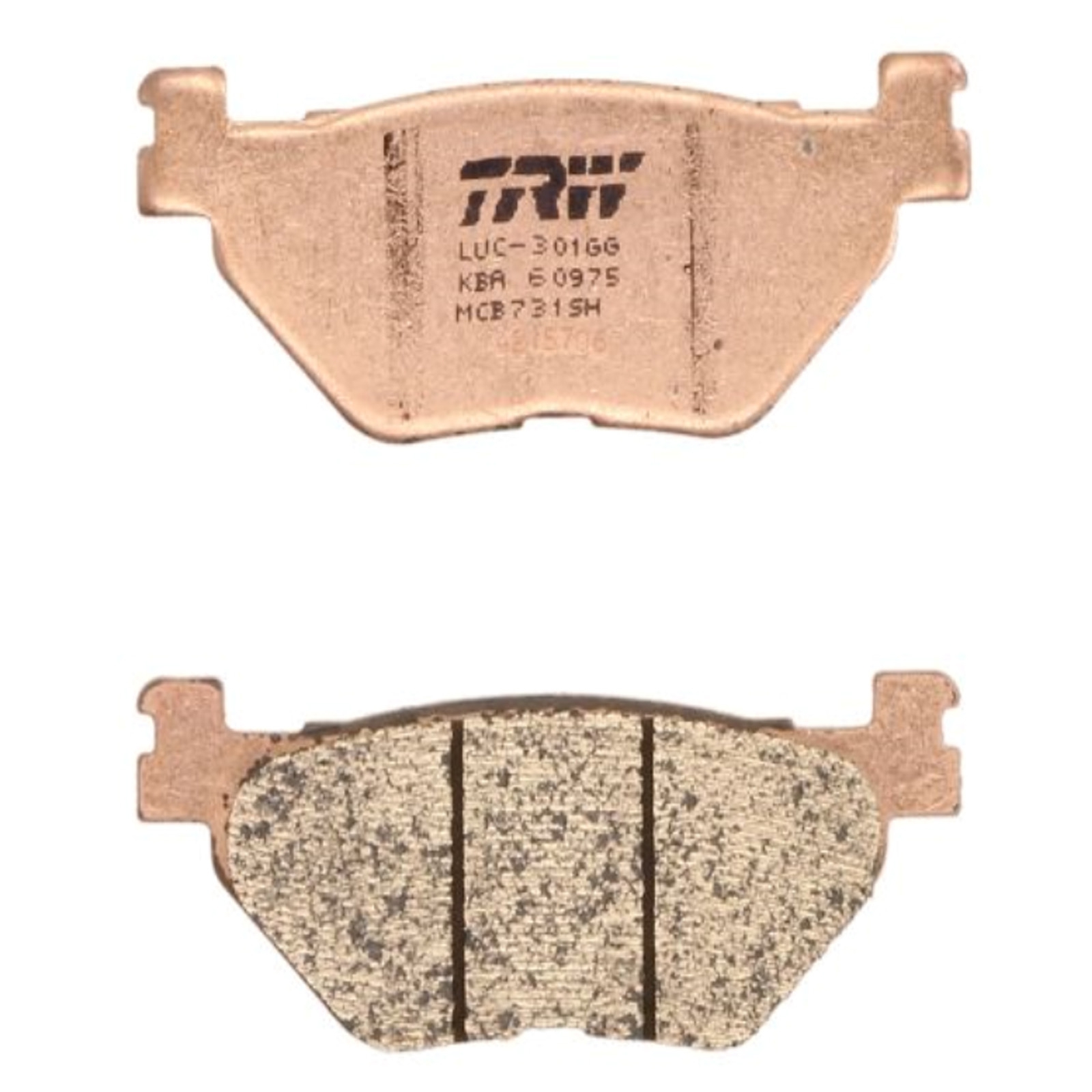 TRW MCB731SH Bremsbeläge hinten für Yamaha FJR1300 TDM900 XT1200 XVS1300 XV1900
