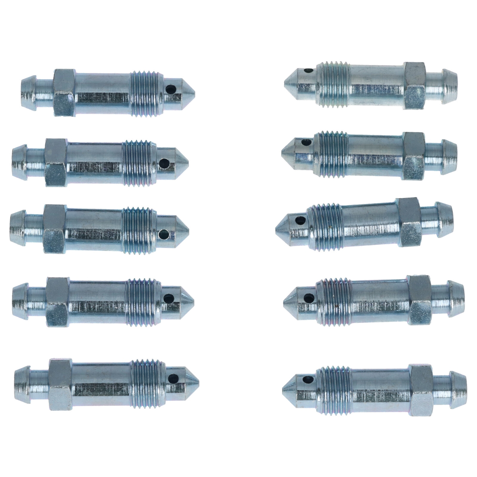 10x Quick Brake QB0018-10 Bremsen Entlüfterschraube Entlüftungsventile M10x1x36.5 mm SW10