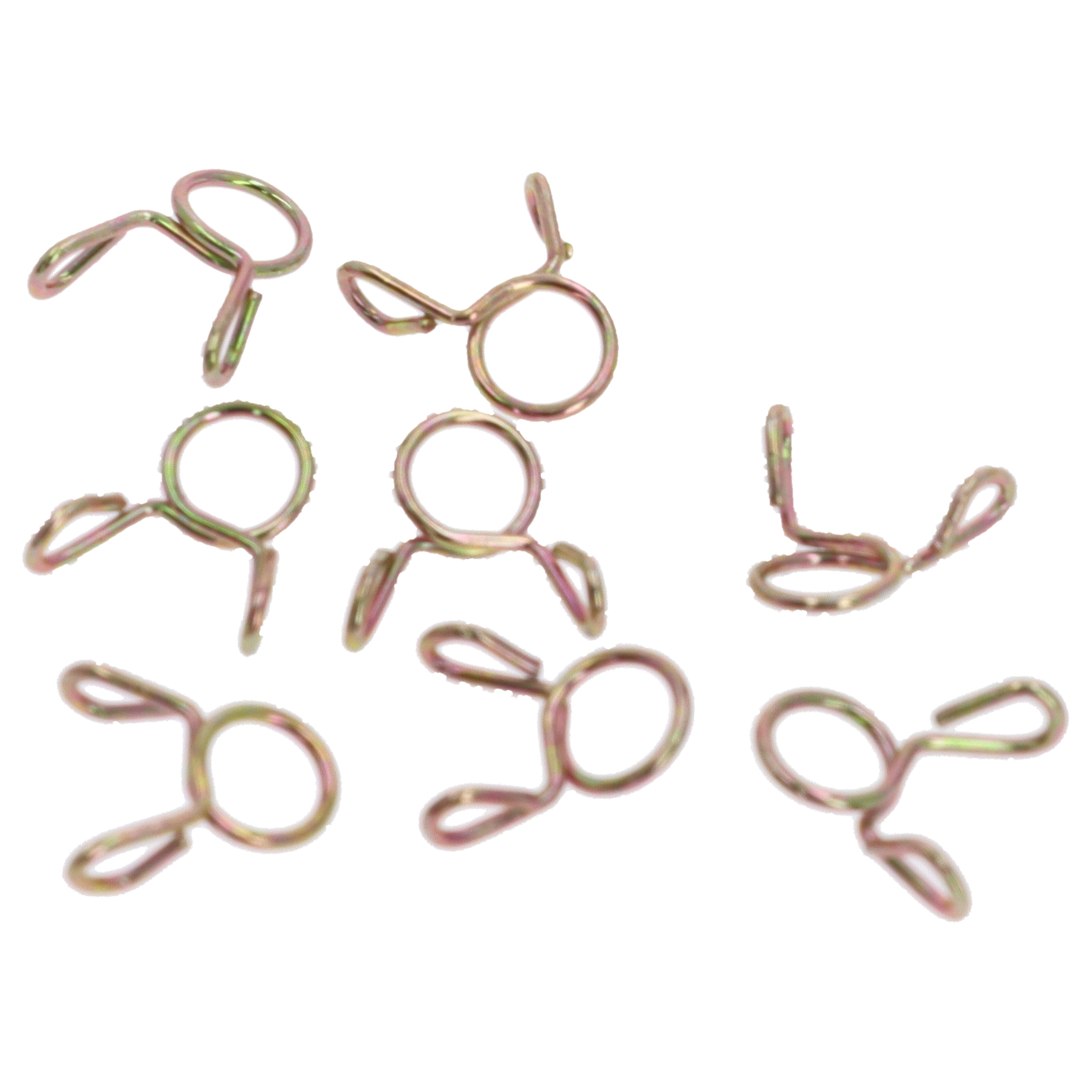 10x Universelle Klemmen Schlauchklemmen für Benzinschlauch / Kraftstoffschlauch 5x1mm
