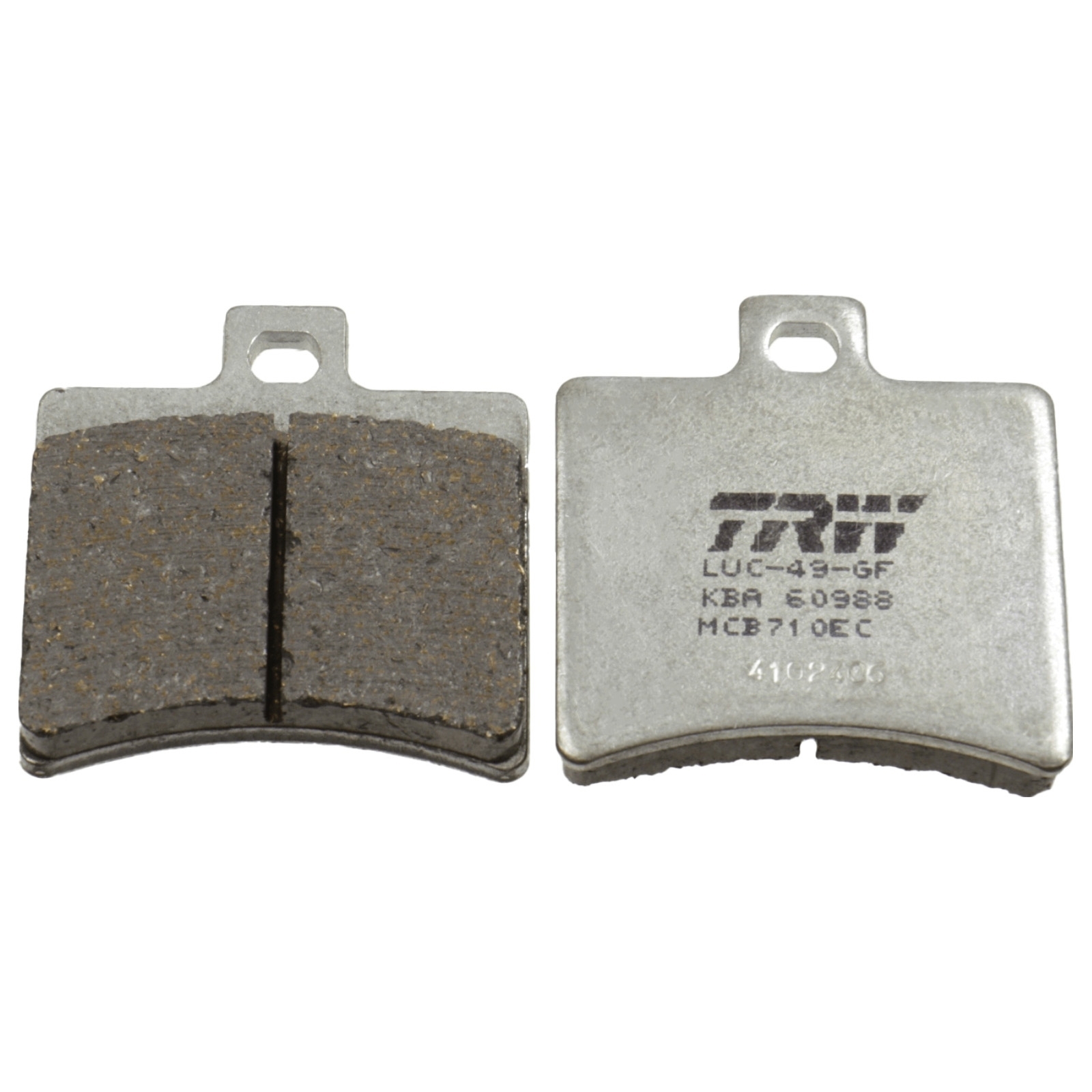 TRW MCB710EC Bremsbeläge hinten für Aprilia SR Scarabeo Atlantic Benelli Dervi Malaguti Keeway Beta
