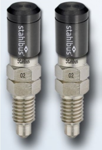 2x SB-110312 stahlbus Schnell-Entlüfterschraube Entlüfterventil M8x1.25x20 +Ventilkappen Anthrazit