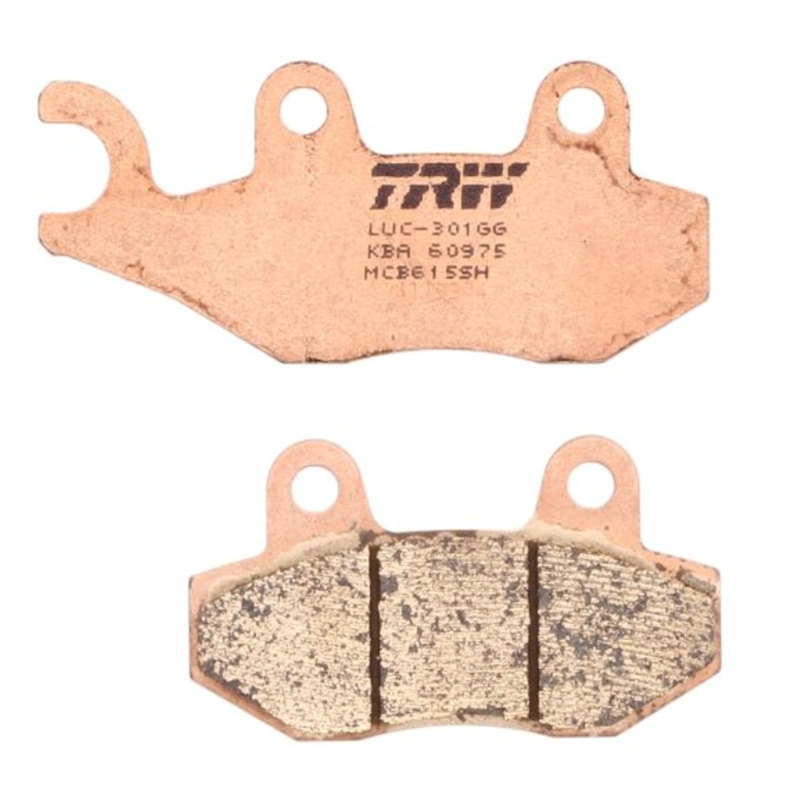 TRW MCB615SH Sinter Bremsbeläge für Kawasaki KLF KAF Yamaha YFM YFZ YXR Cagiva Suzuki DR LT-F LT-R
