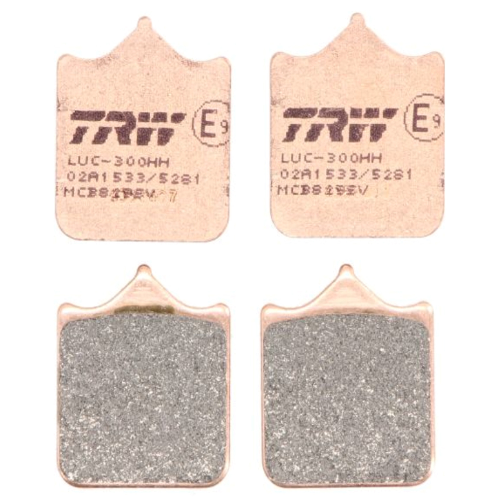 TRW MCB829SV Sintermetall Bremsbeläge vorne für BMW S1000 RR Triumph Scrambler Speed Triple
