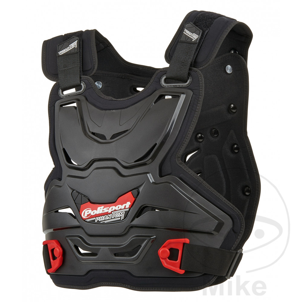 Polisport Brustpanzer Phantom Lite schwarz