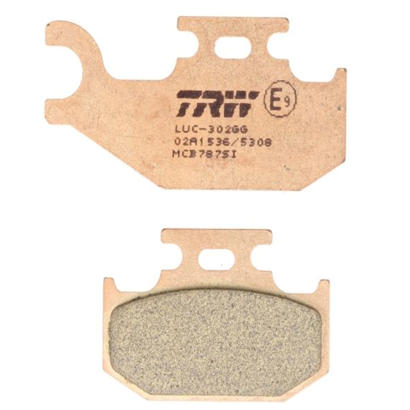 TRW Sintermetall Bremsbelagsatz vorne für Suzuki LT-A 400 F LT-A 450 LT-A 500 LT-A 750 LT-F 400