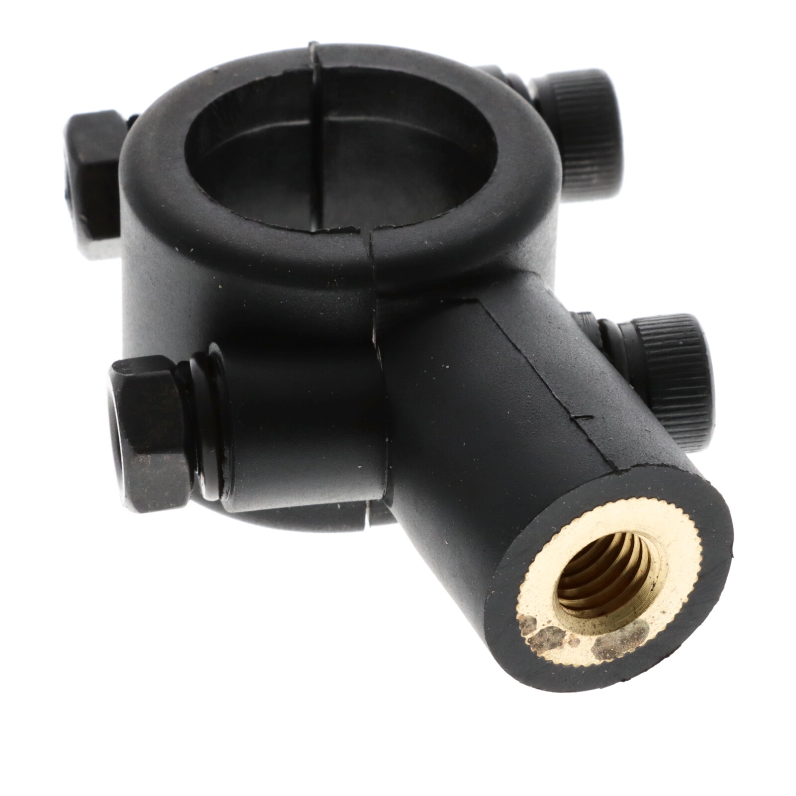 Spiegelschelle Spiegelhalter Halter M8 Linksgewinde für Spiegel Motorrad Quad