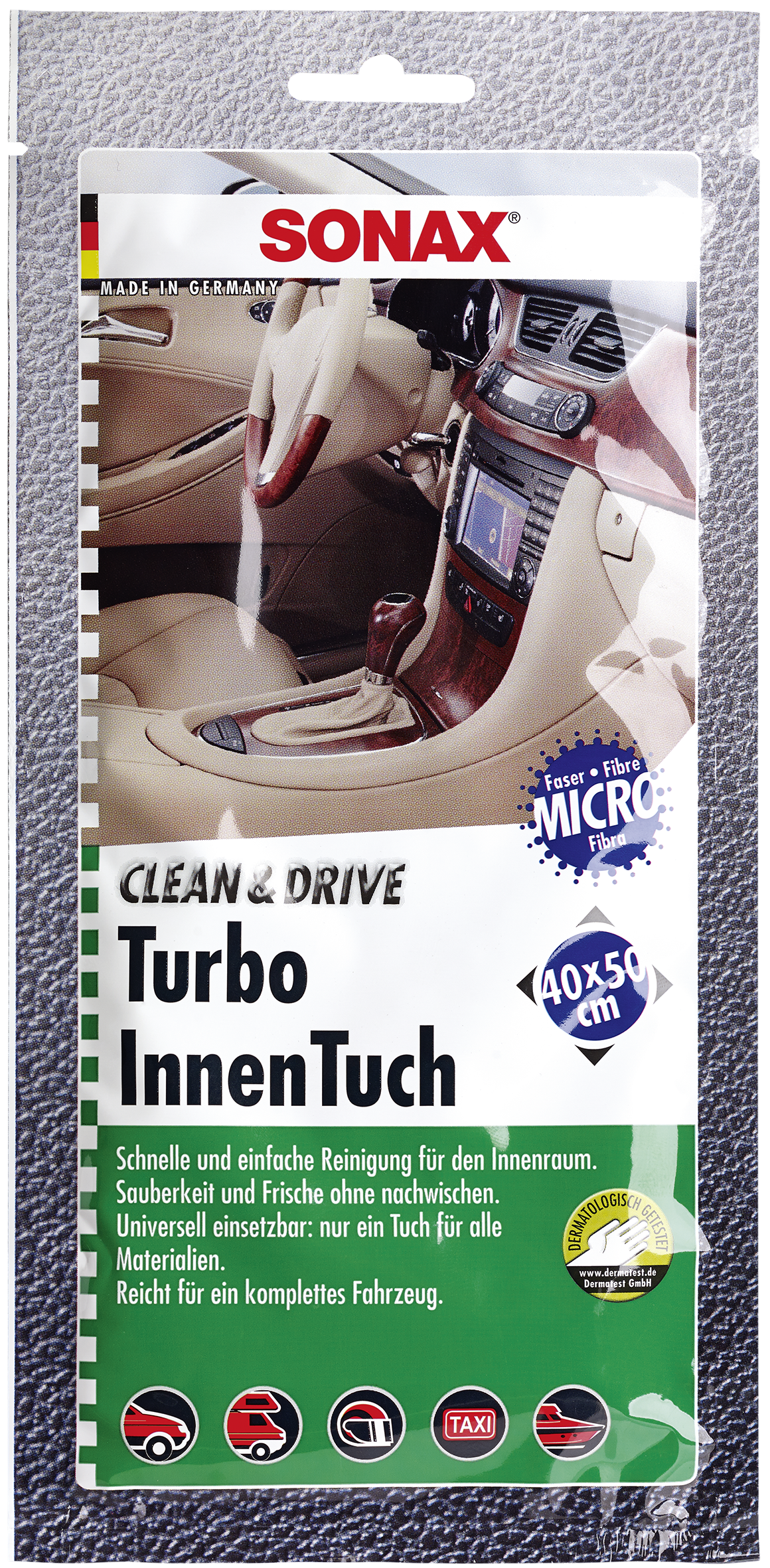 SONAX Clean&Drive TurboInnenTuch 40x50cm 413000