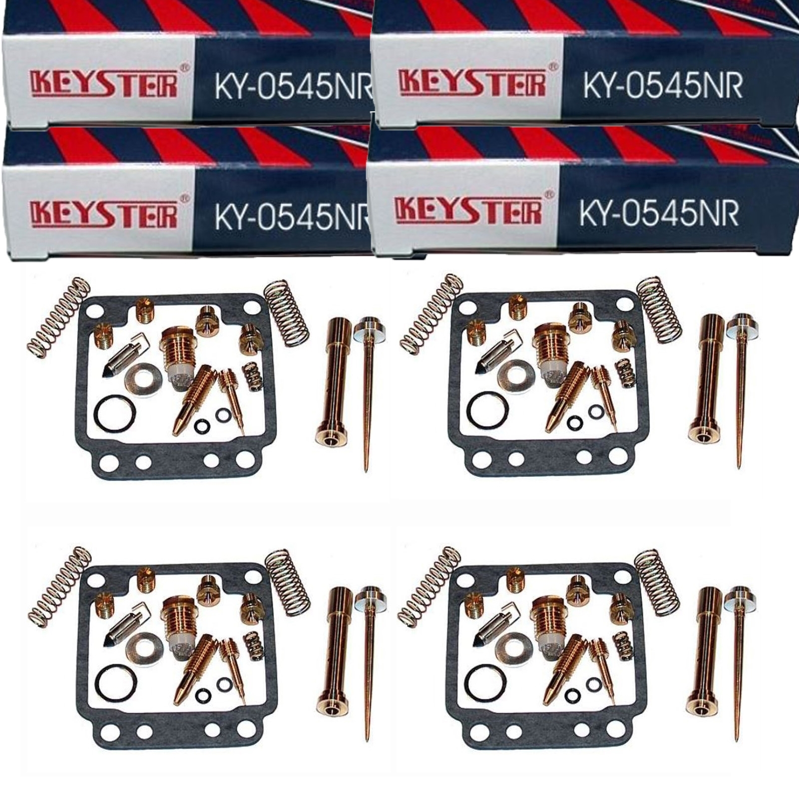 4x Keyster KY-0545NR Vergaser Reparatursatz für Yamaha XJ650 1980 - 1982 Typ 4K0