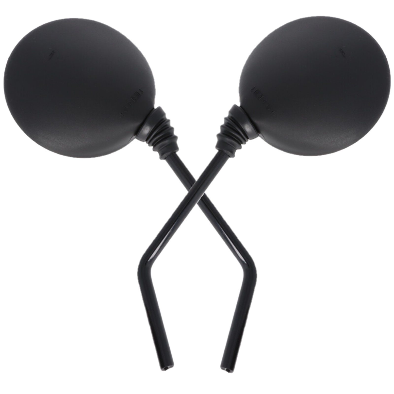 Spiegelpaar für Aprilia MX 50 2003-2004 125 2004-2007 Rally 50 1996-1999 RX 50 1998-2006 in schwarz mit e-geprüft