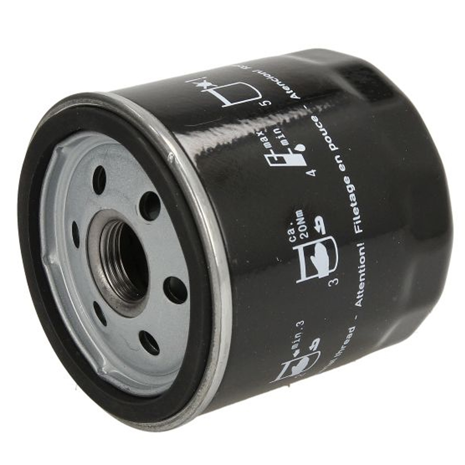 3x Mahle OC21 Ölfilter Abschraubfilter Außendurchmesser 78 mm Höhe 77.5 mm