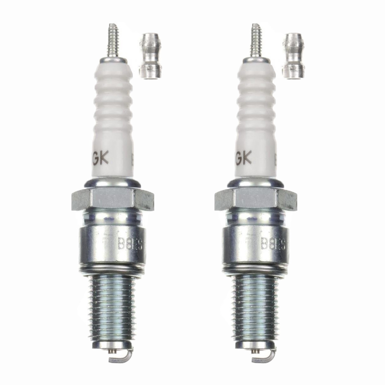 2x Zündkerze B8ES 2411 für Honda CB CL Yamaha RD Suzuki GS Moto Guzzi V35 65 75