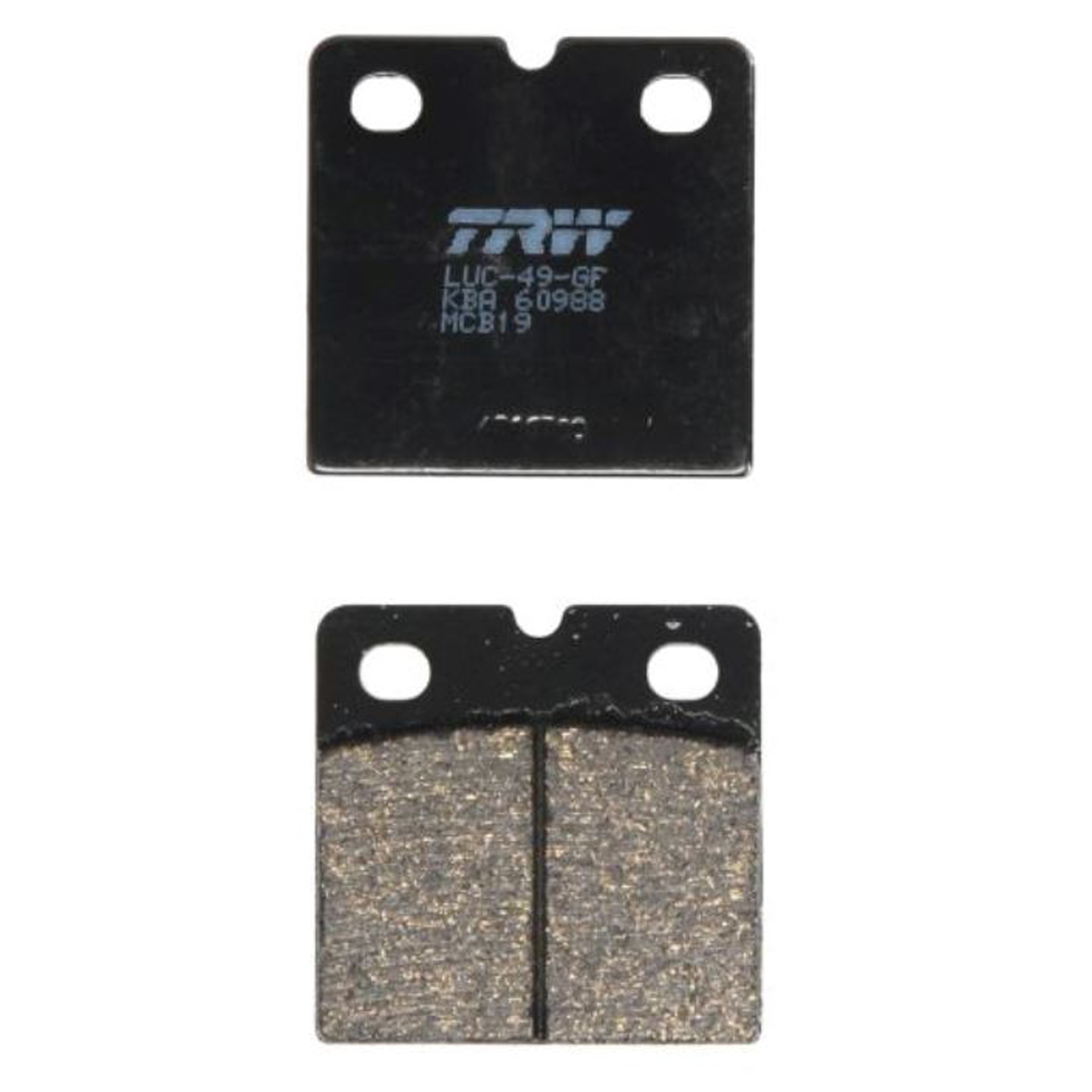 TRW MCB19 Bremsbeläge für BMW R 45 65 80 100 1100 K 75 100 1100 1200 Ducati