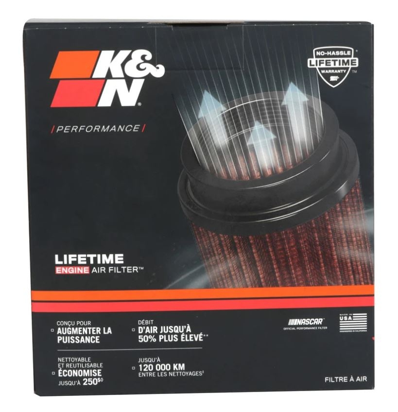 K&N Tauschluftfilter E-2444 Toyota Land Cruiser 3.0d 2000 - 2006 4,2d 1998 - 06