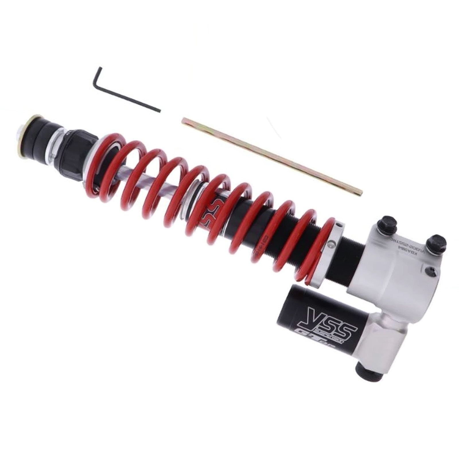 YSS VU302-255TRC-03-858 Stoßdämpfer Federbein vorne für Vespa PX80 E 81-76 PX125 PX150 81-17 PX200 82-03