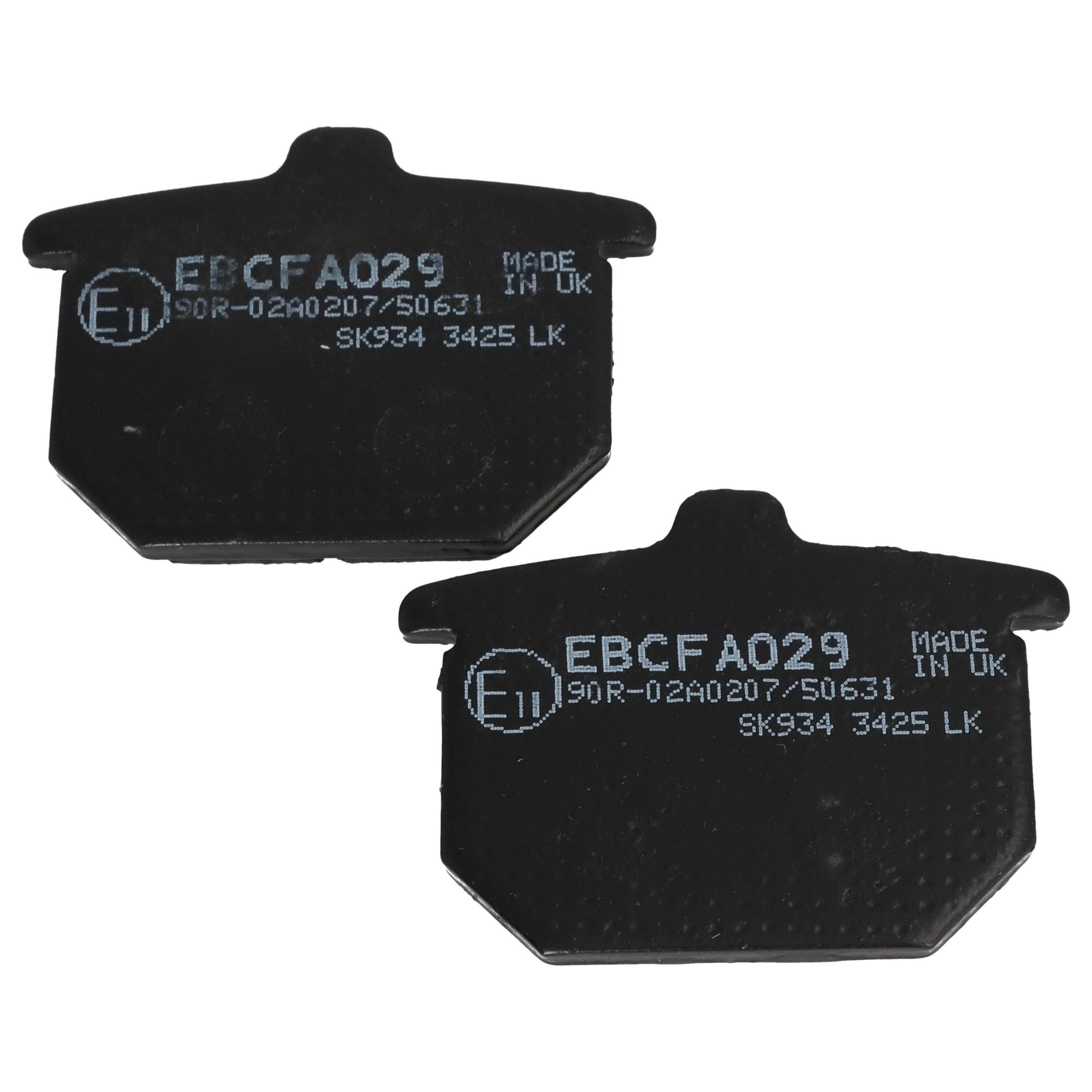 EBC FA029 Bremsbeläge vorne für Honda CX 500 CX500 1977 - 1981 GL 1000 Goldwing