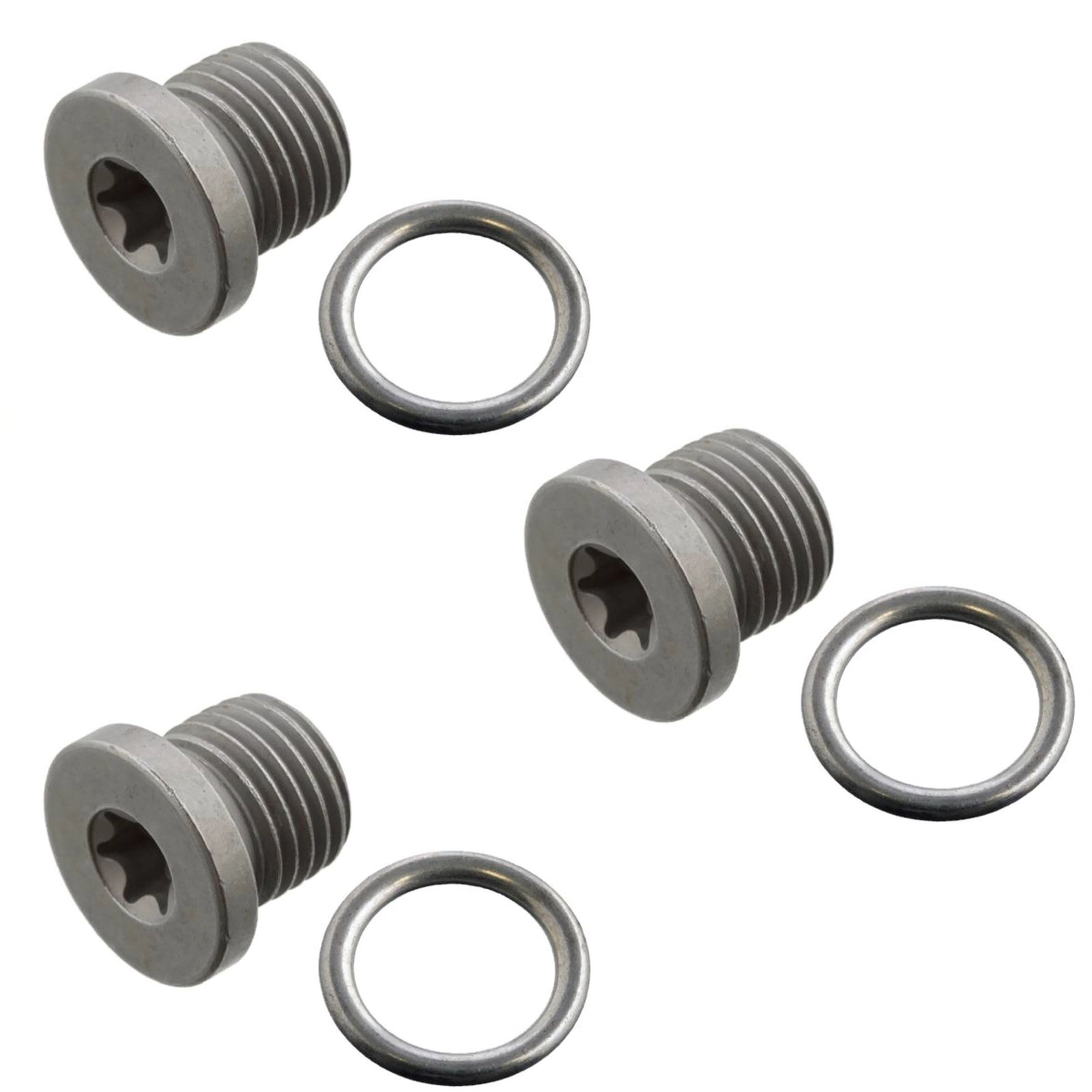 3x Febi 103344 Ölablasschraube mit Dichtring für Audi VW Skoda Seat N91101402