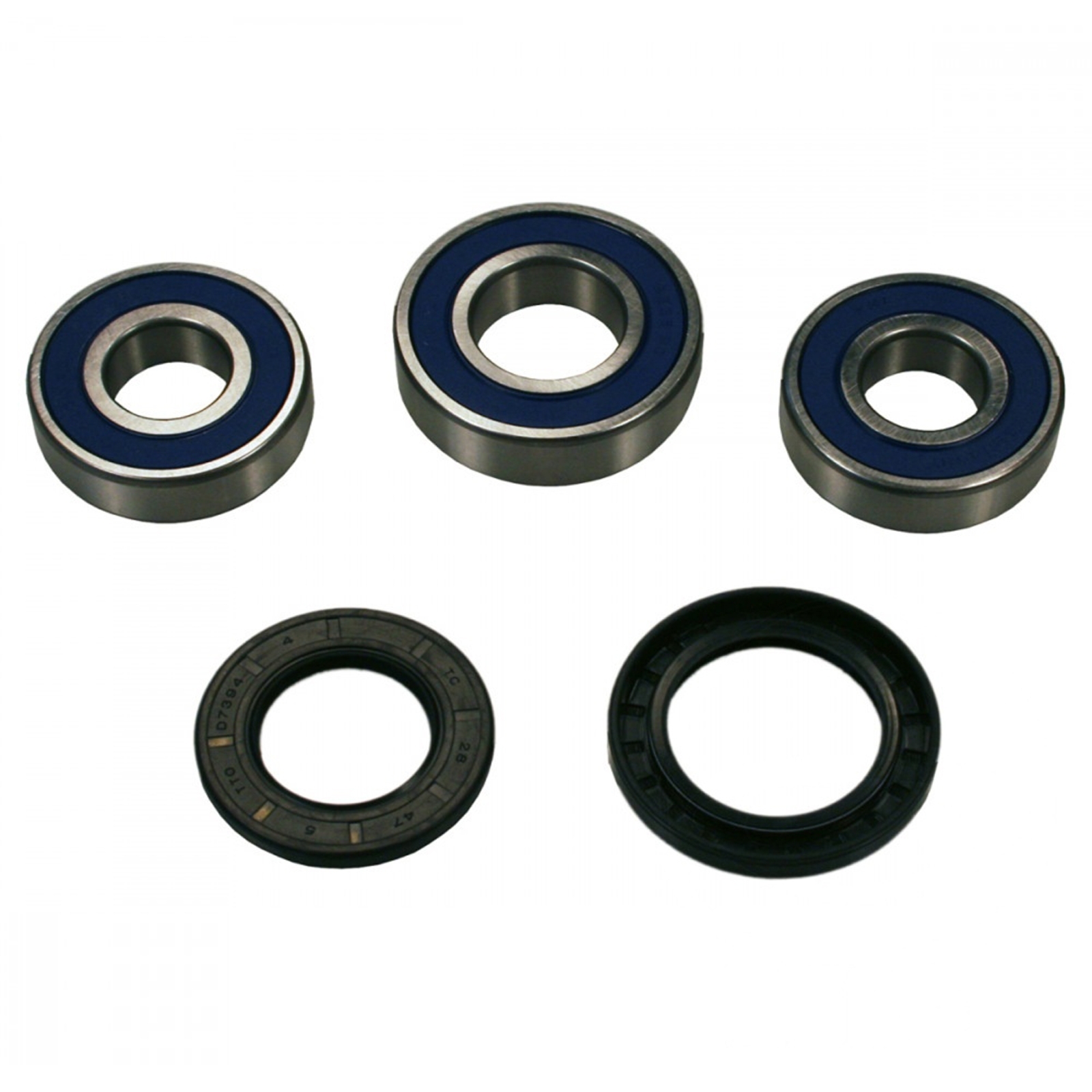All Balls Racing 25-1386 Radlager Satz hinten für Kawasaki ZR-7 ZX-10R ZX-6R ZX-9R ZXR 400 600 ZZR 600