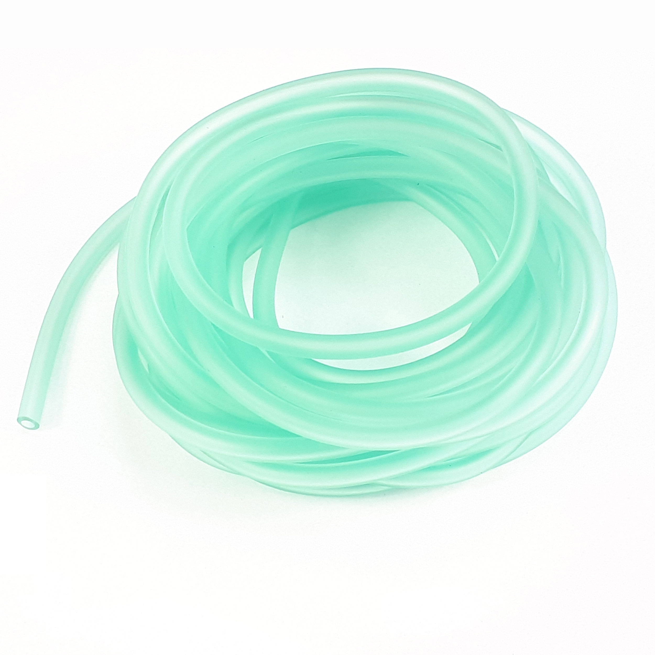 Ölschlauch Benzinschlauch Geschmischleitung 7x12 mm grün-transparent 1 Meter