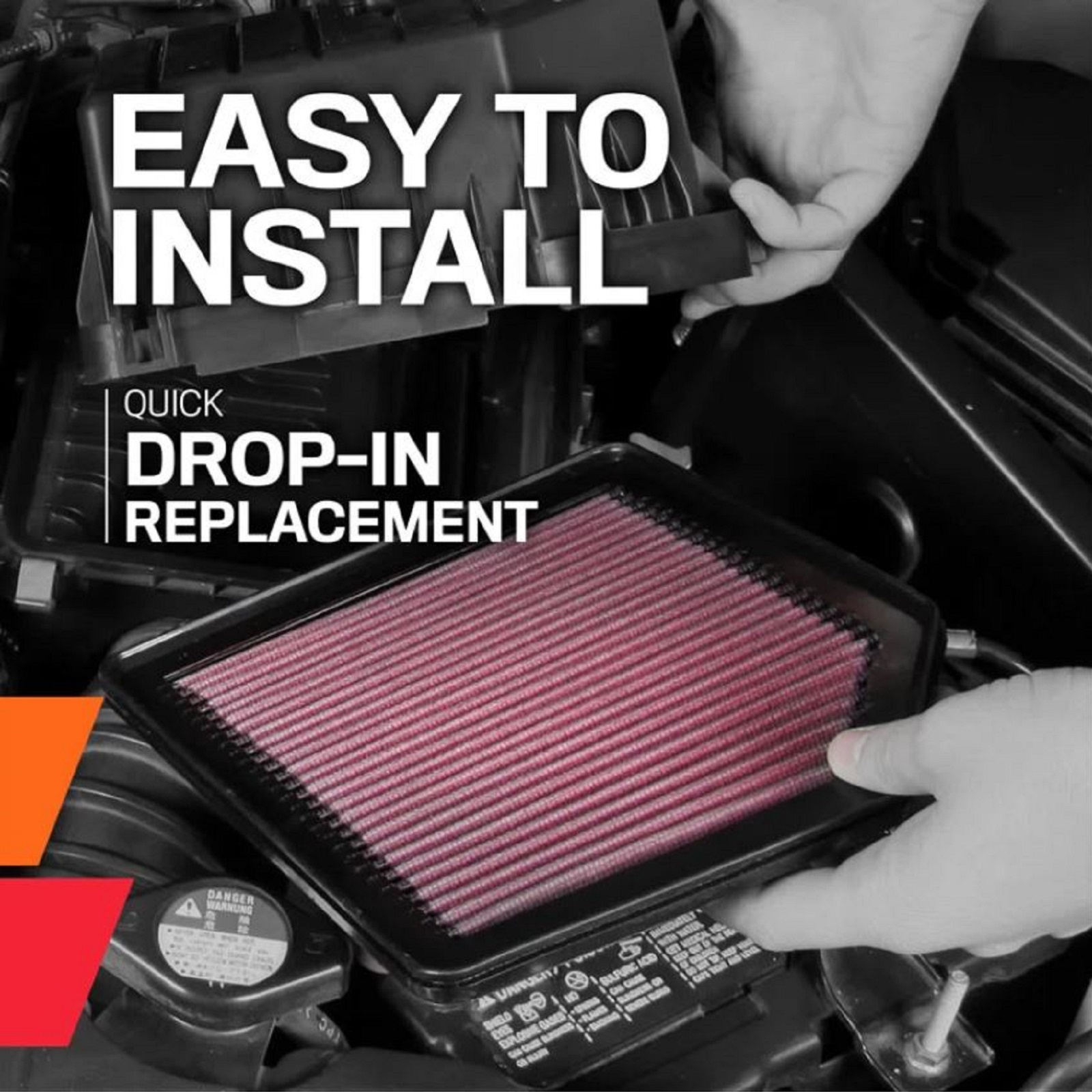 K&N Tauschluftfilter für Moto Guzzi Griso Stelvio 850 1100 1200 8v 2005-2016