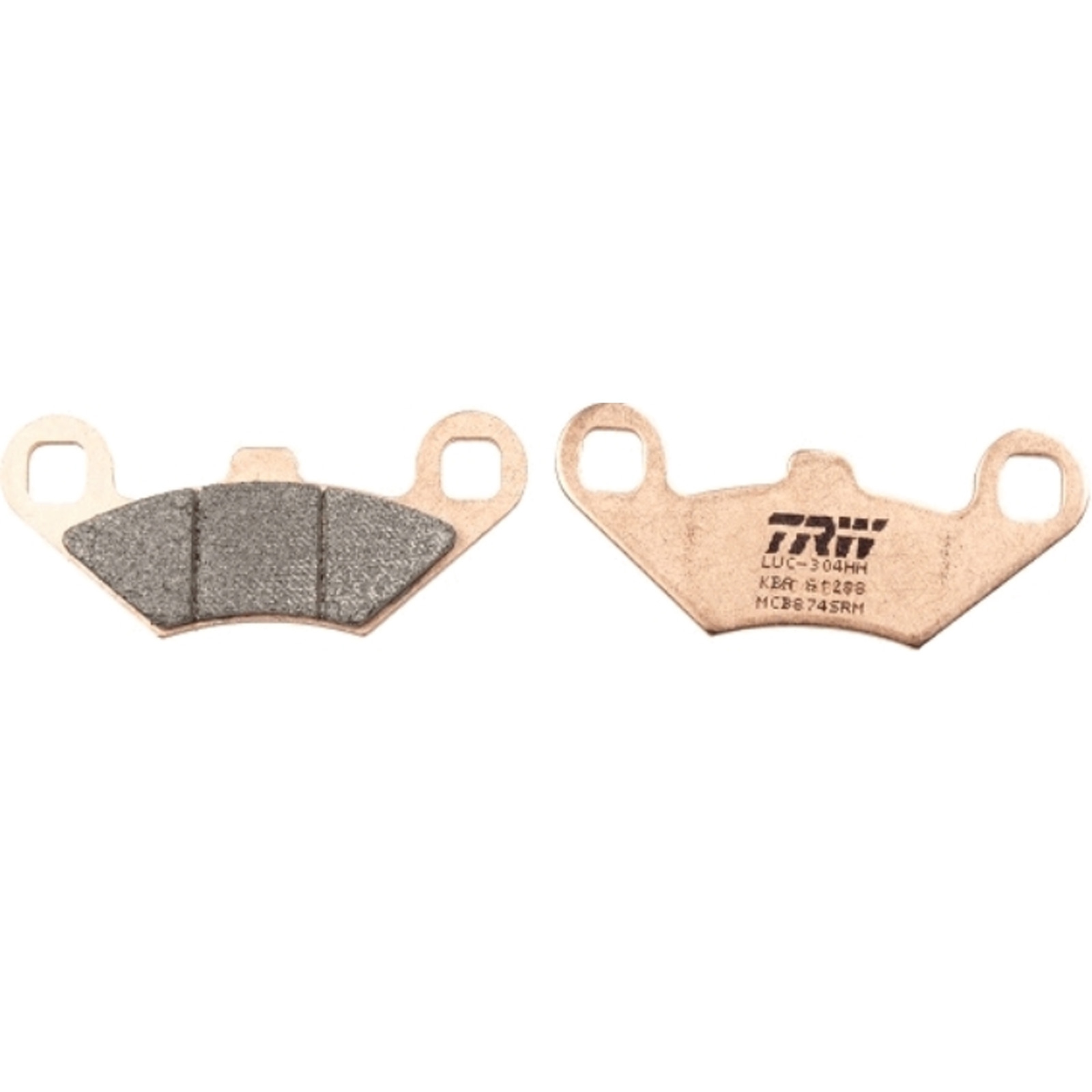 TRW MCB874SRM Sintermetall Bremsbeläge für Peugeot Metropolis 400 i.e VGA N2AEAA RS i.e