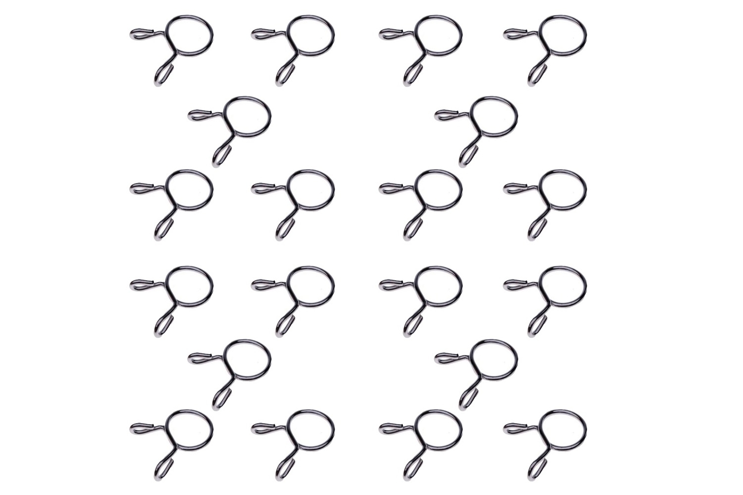 20xKlemme für Benzinschlauch / Kraftstoffschlauch 10mm