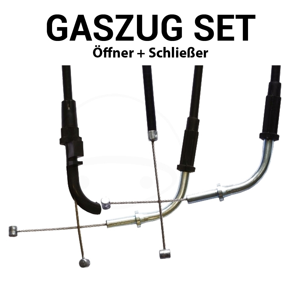 Gaszug Satz für Kawasaki GPZ 600 R Ninja ZX600A 1985 - 1990 Öffner A + Schließer B
