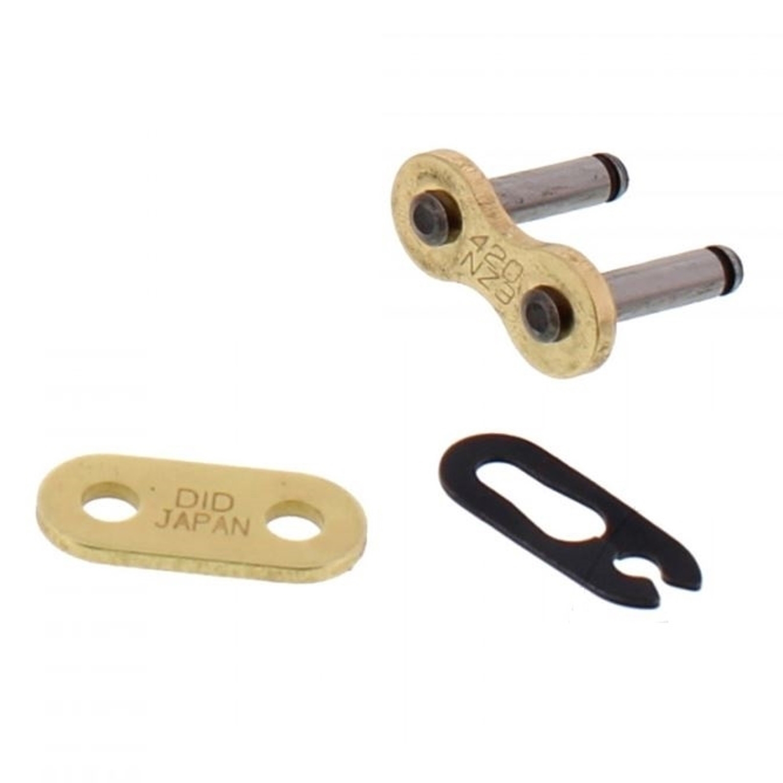 DID NZ3 Clipschloss für Antriebskette gold/stahlfarben 420NZ3 SDH G6B RJ G414EE