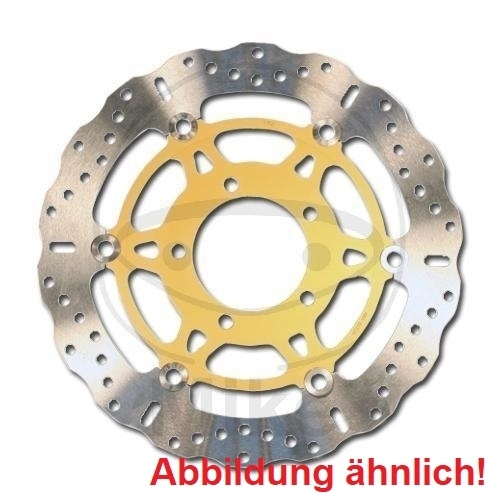 EBC Bremsen Set vorne 2x MD2074XC + 2x FA252HH für Yamaha YZF-R1 1998-2003