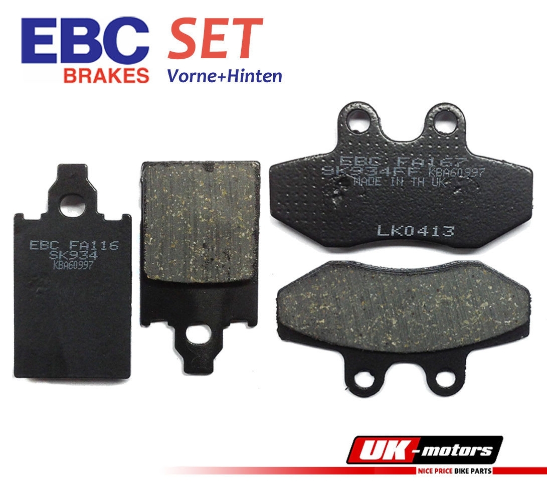 EBC Bremsbelag Set