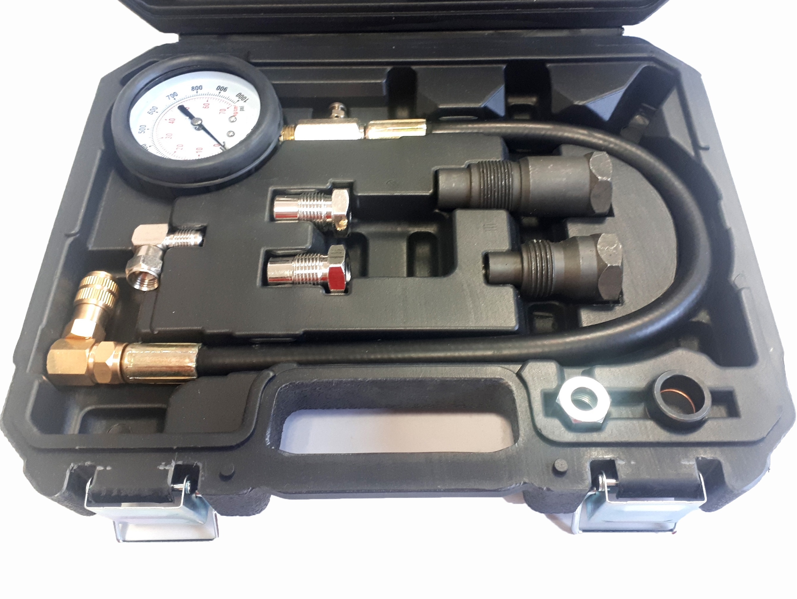 Kompressionstester für Dieselmotoren Druckmanometer Kompressionsprüfer Satz KFZ