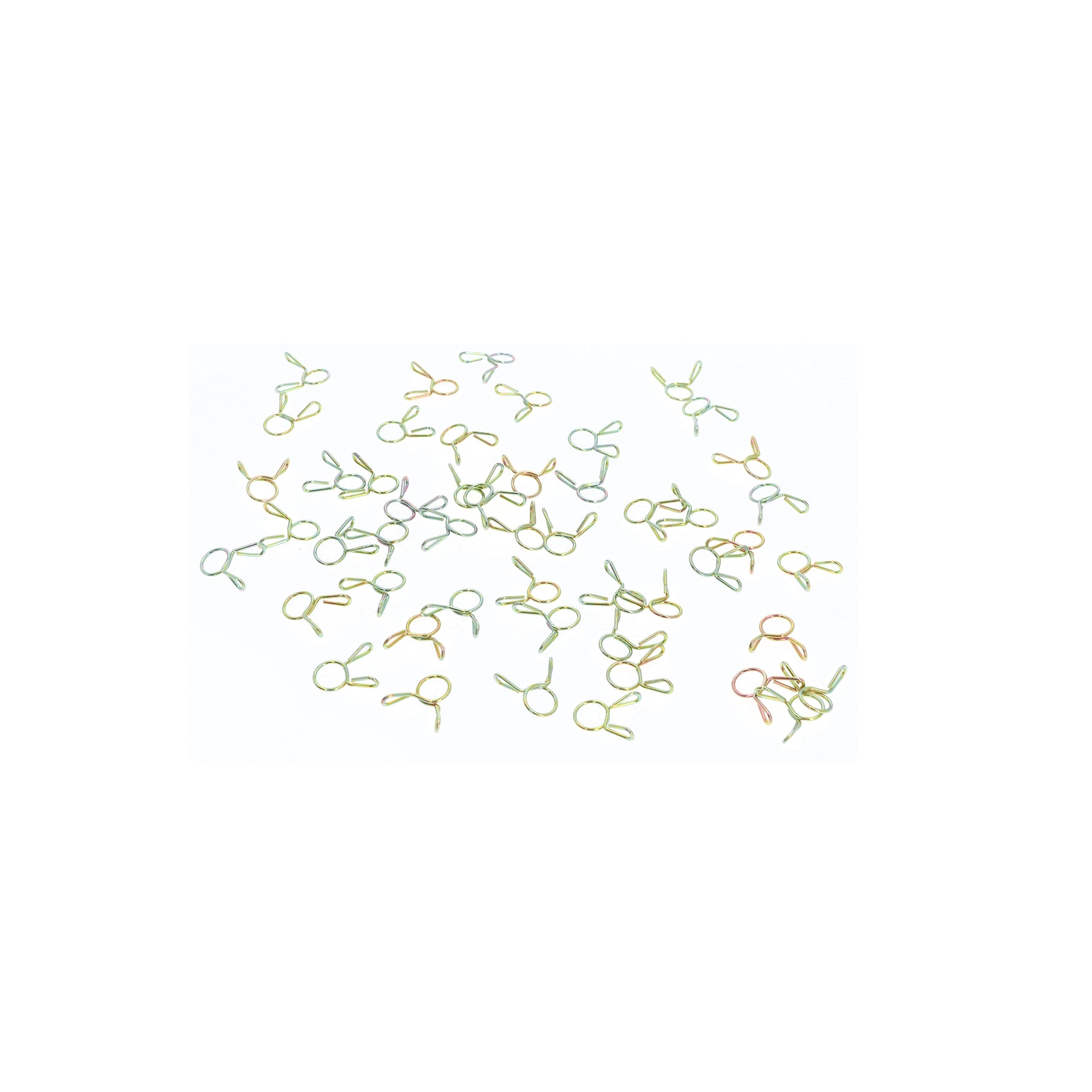 50x Universelle Klemmen Schlauchklemmen für Benzinschlauch / Kraftstoffschlauch 7x1mm