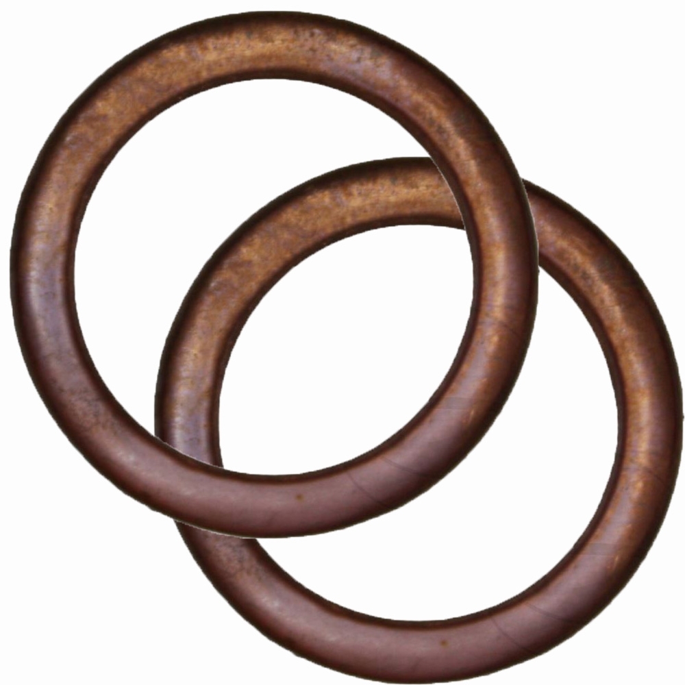 2x Krümmerdichtung 26x34x2.6 für Kawasaki KLE300C Versys Ninja 250 300 EX Z300A