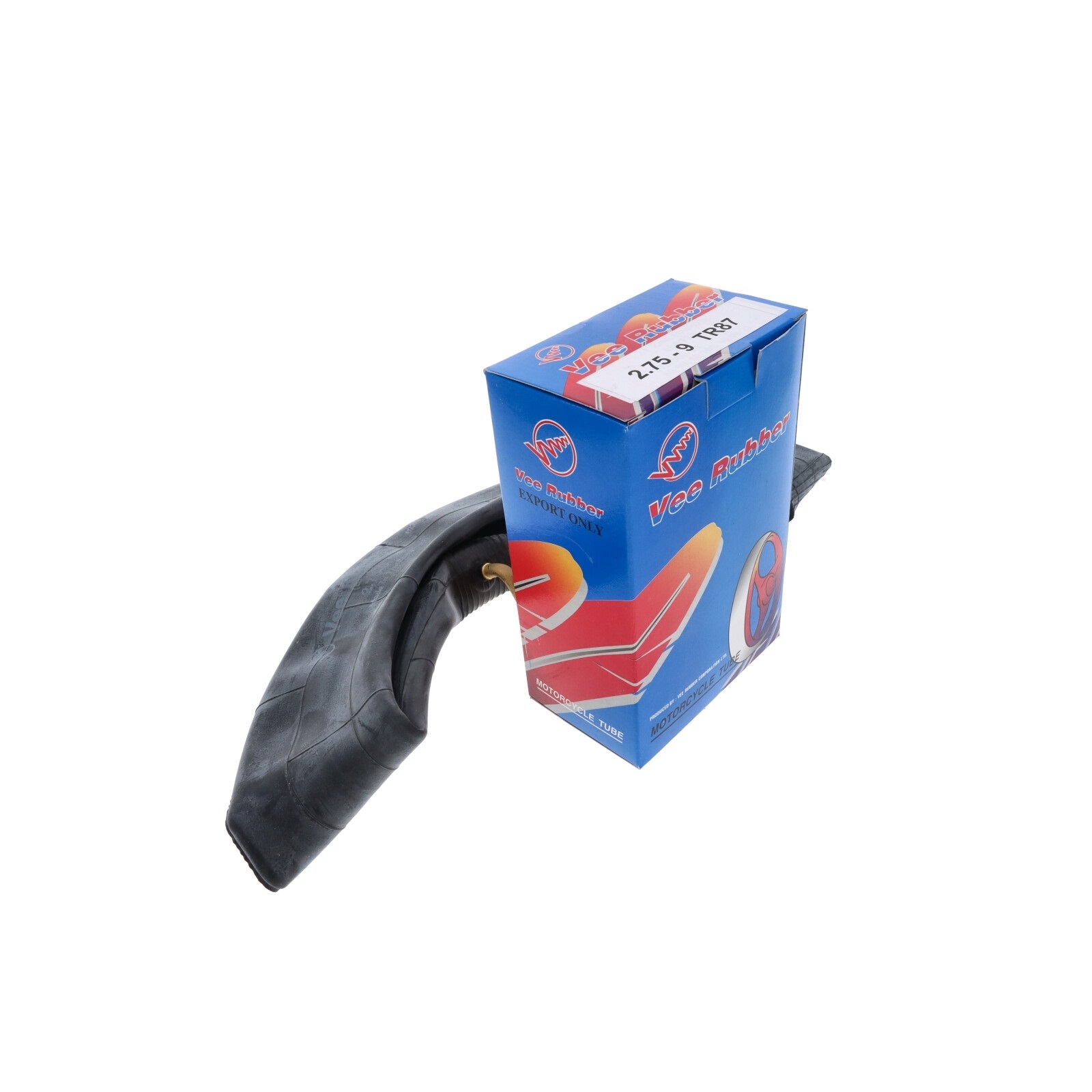 Reifenschlauch Schlauch für Vespa Roller 2.75-9 3.00-9 Ventil TR87 90 Grad