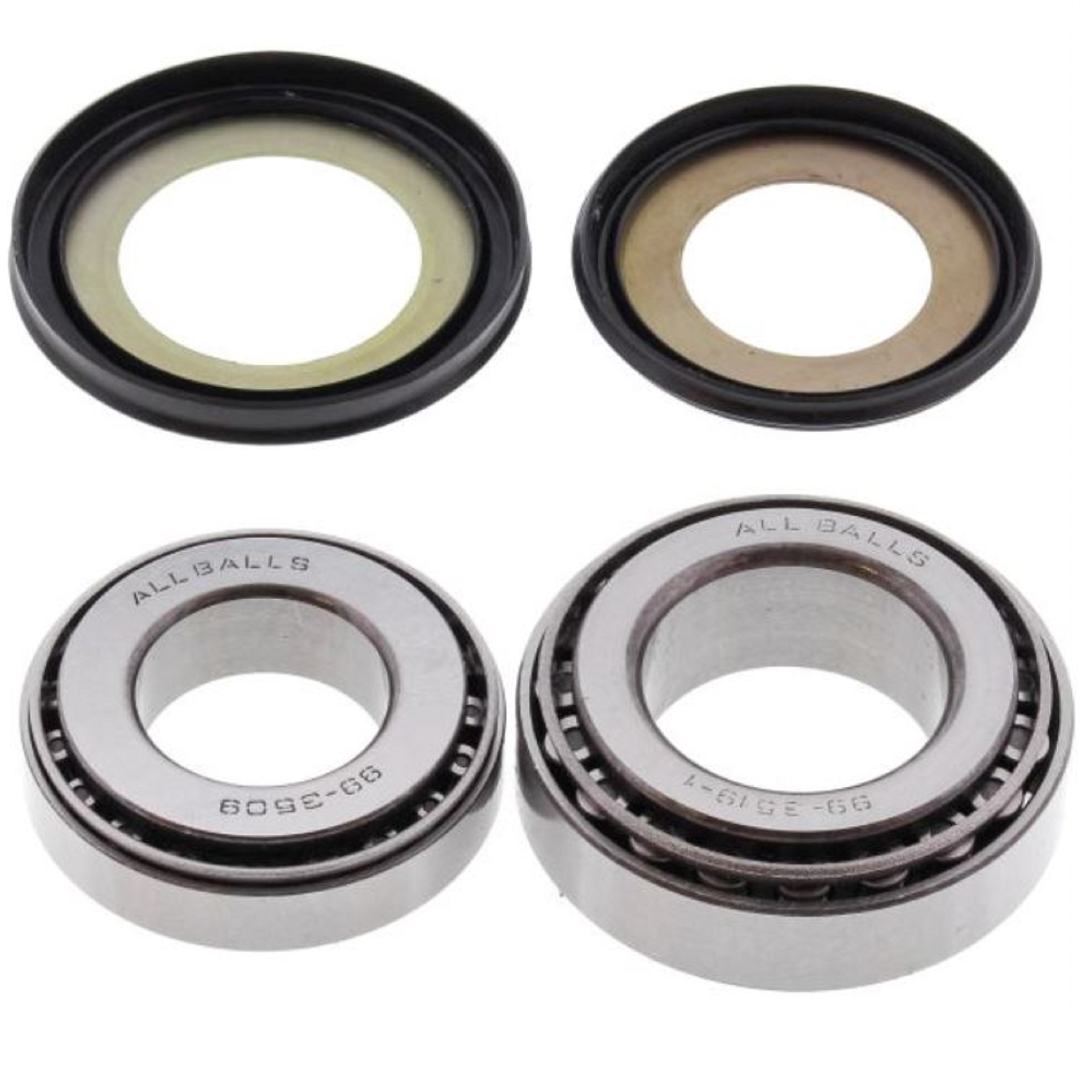 All Balls 22-1019 Lenkkopflager Satz für Suzuki DR 125 250 600 650 750 RM 125 250 465 500 TS 250