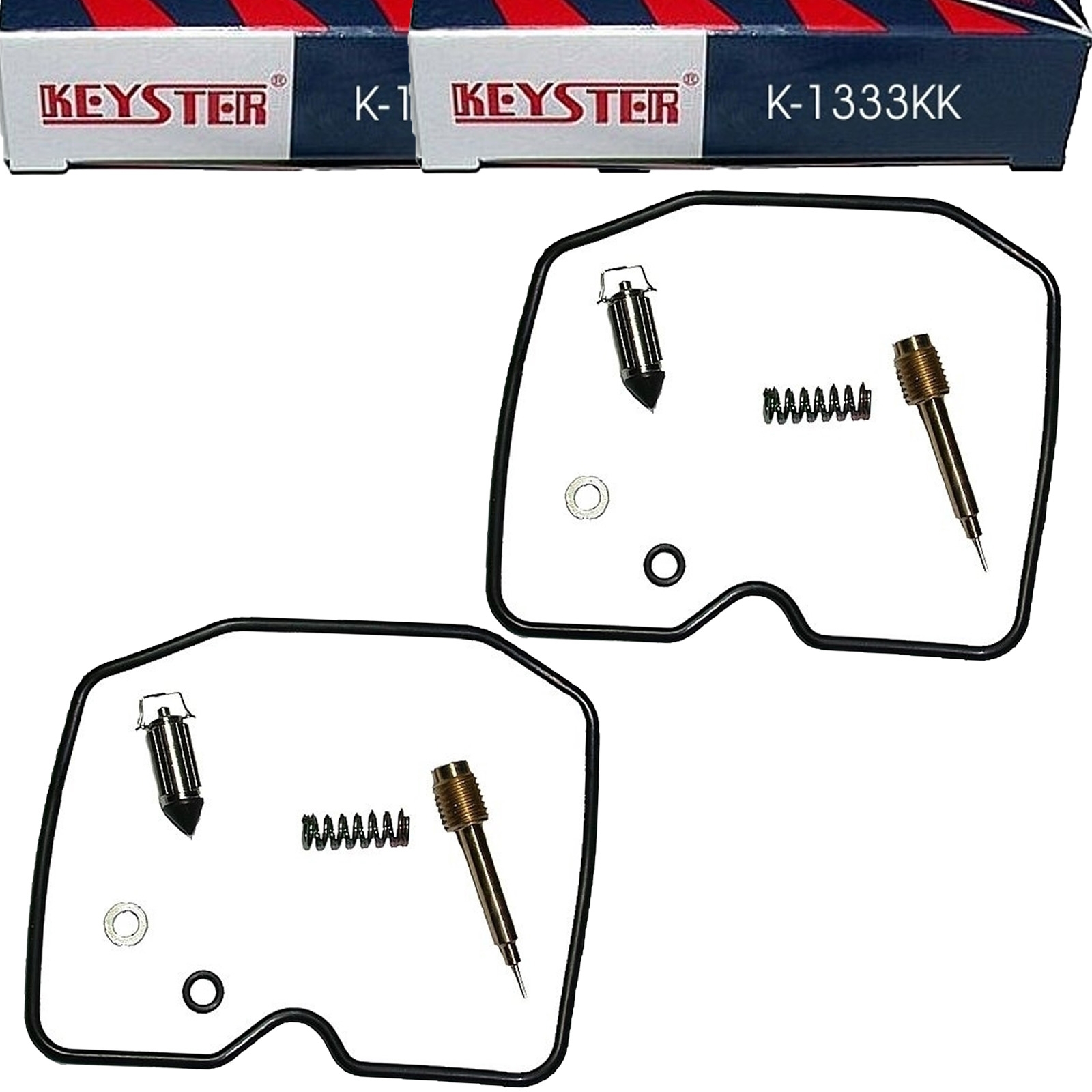 2x Keyster K-1333KK Vergaser Reparatursatz für Triumph Bonneville 800 865 Thruxton Scrambler