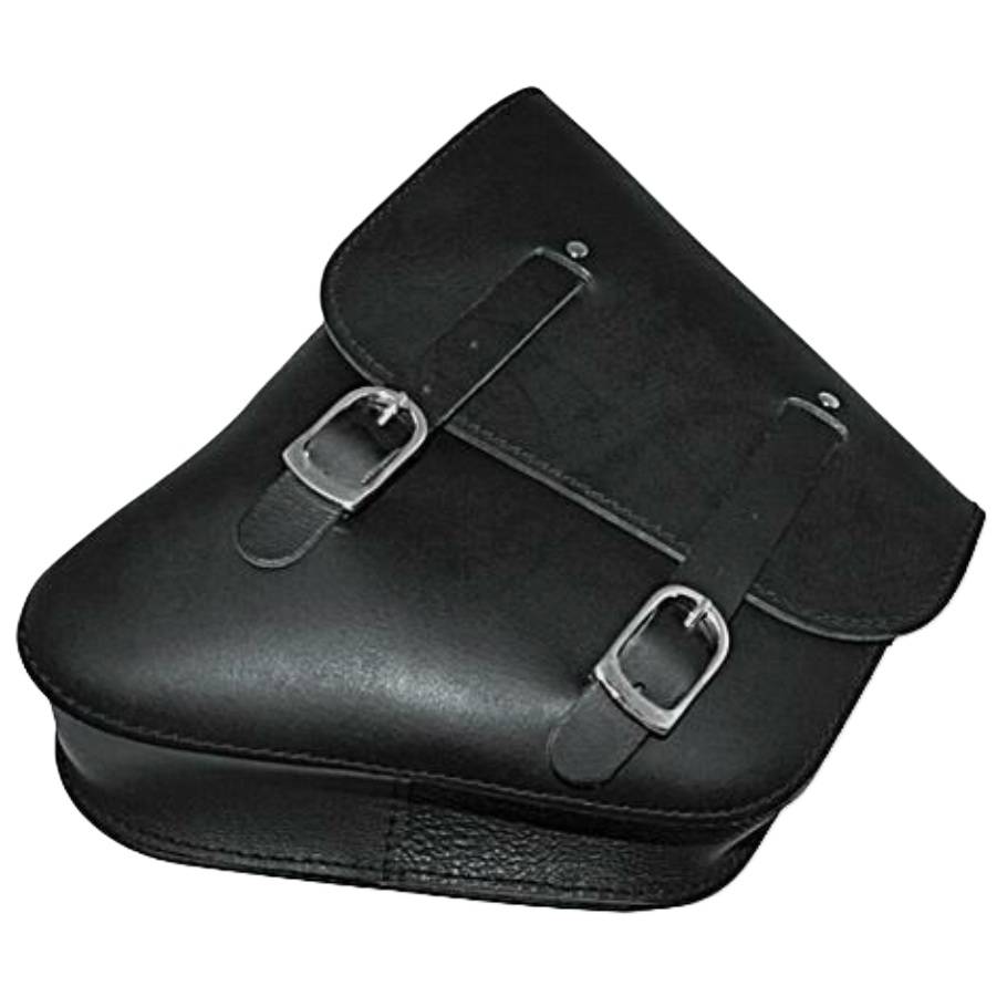 Leder-Packtasche SANTA FE, schräg geschnitten, 27 x 40 x 12 cm, linke Seite