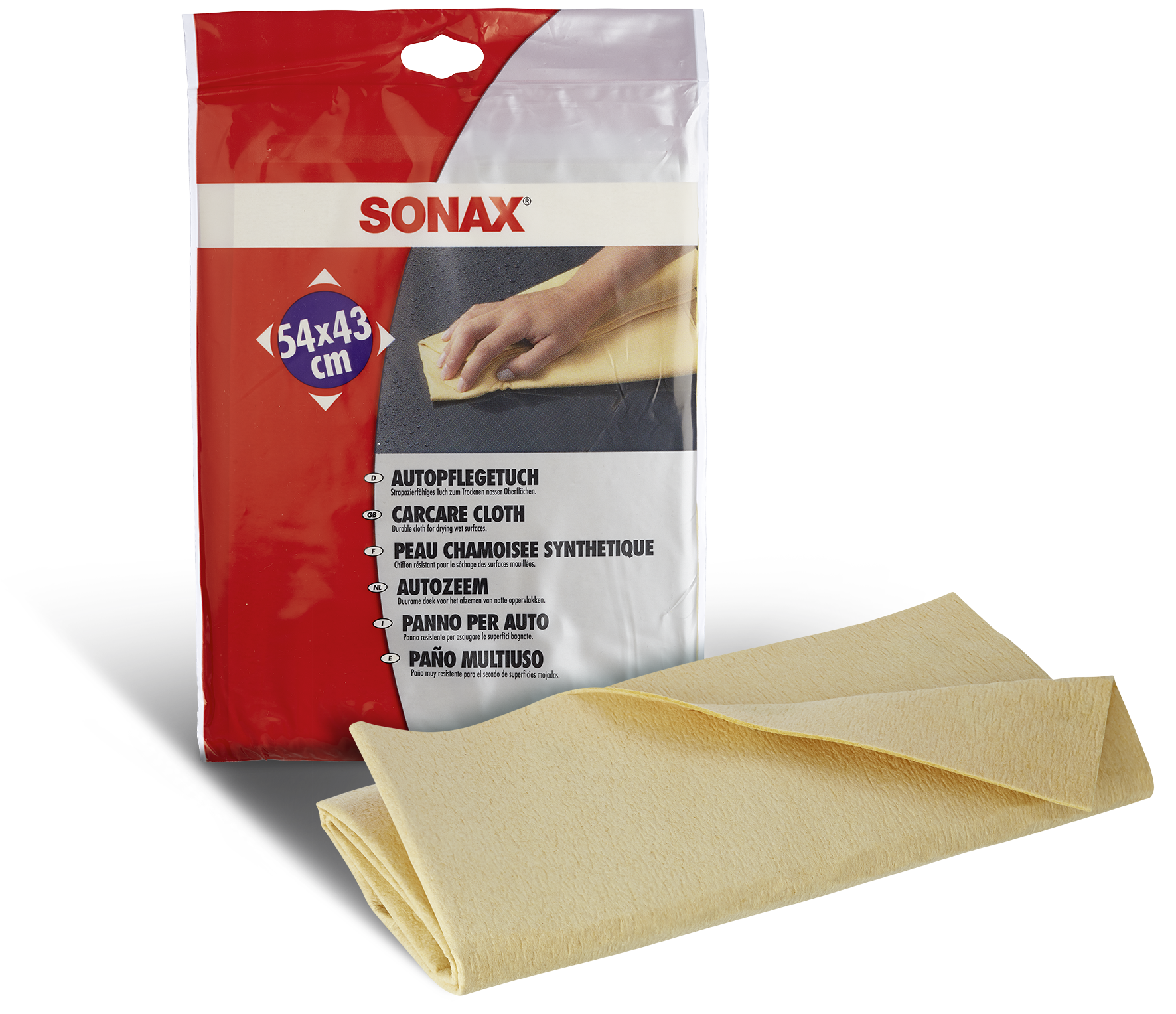 SONAX Autopflegetuch 419200 Ledertuch